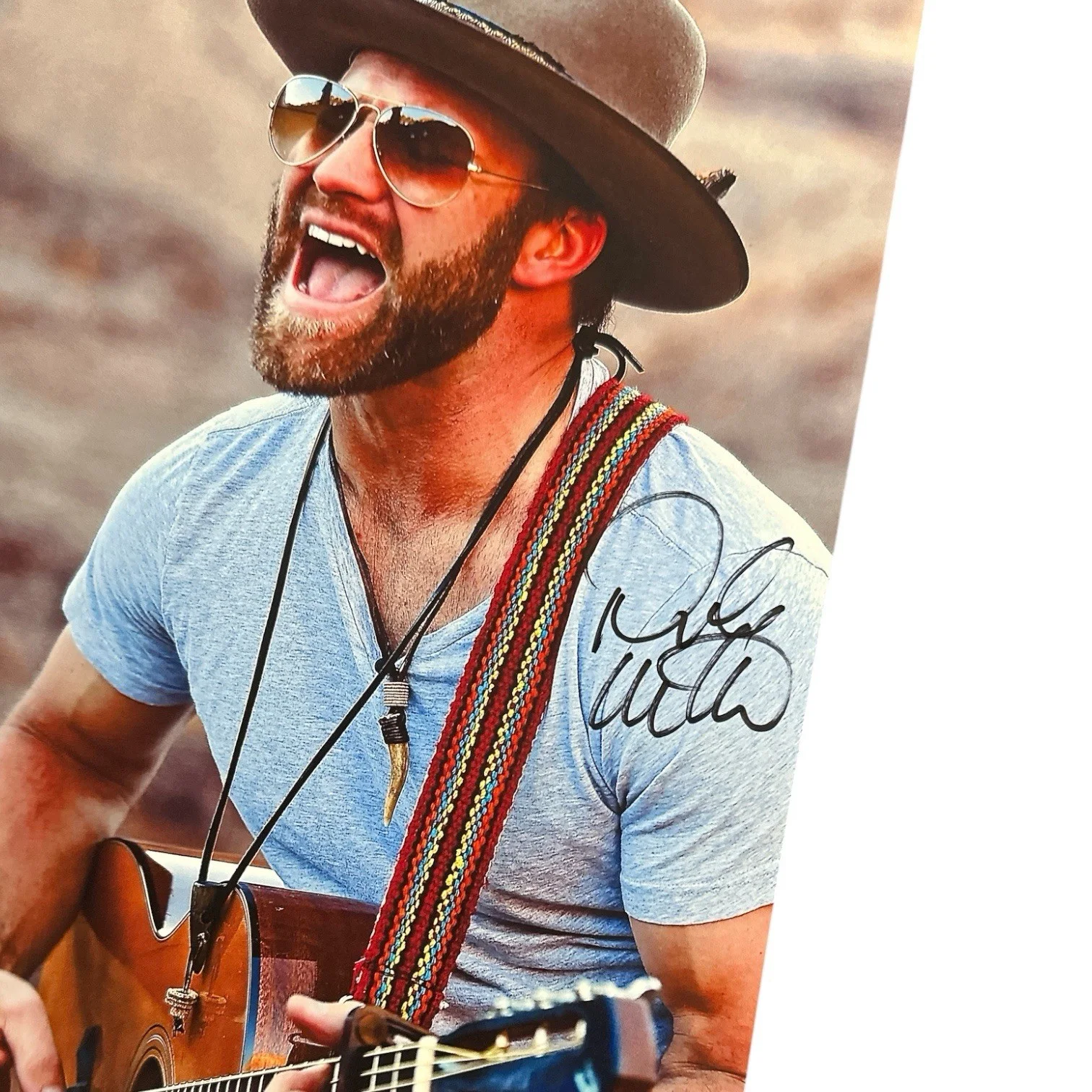 Drake White Signed Autograph 8.5x11 Photo! Country Music Singer!, изображение 2