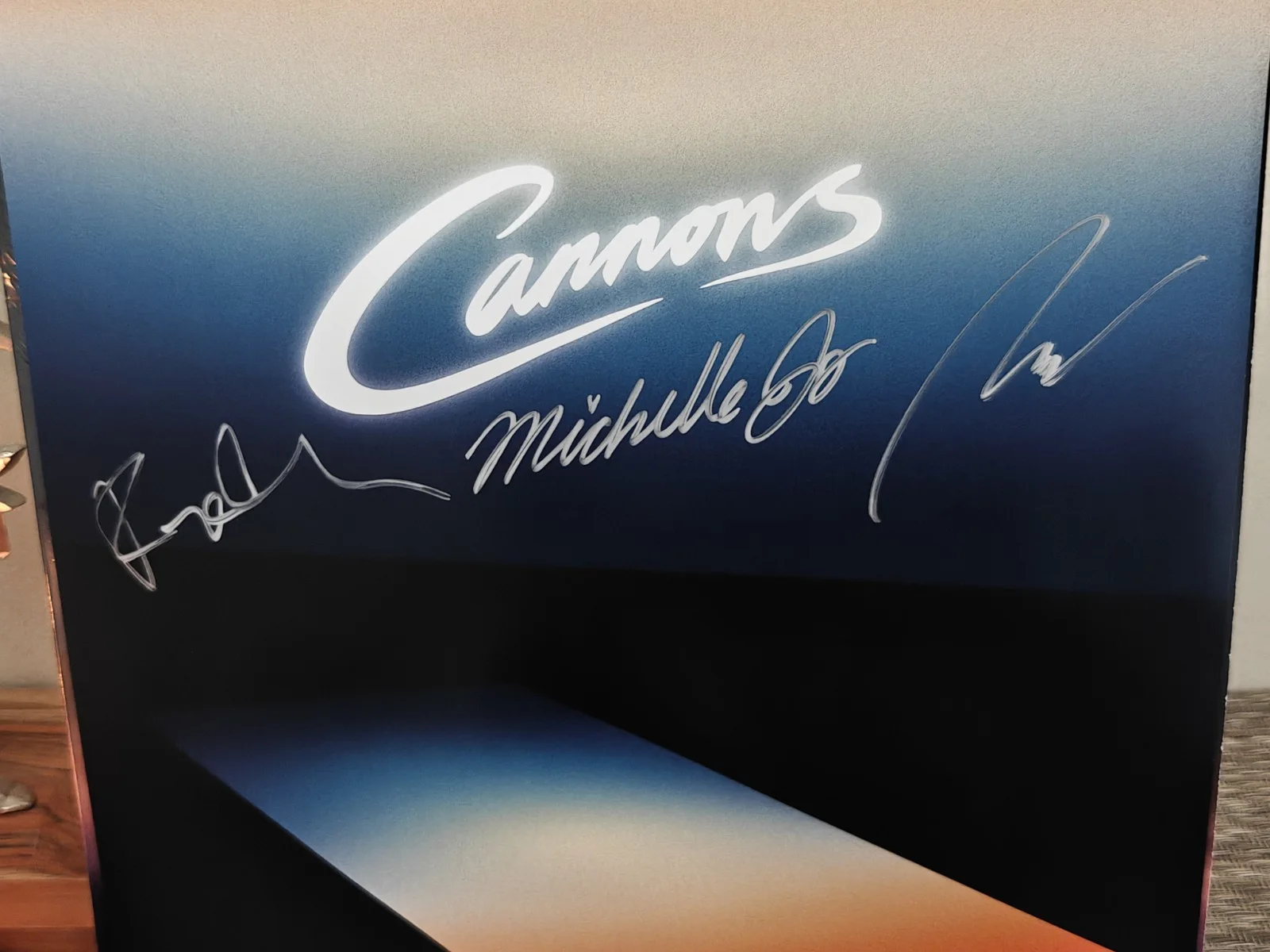 Cannons Everything Glows Translucent Light Blue Vinyl + Signed Insert In Hand, изображение 5