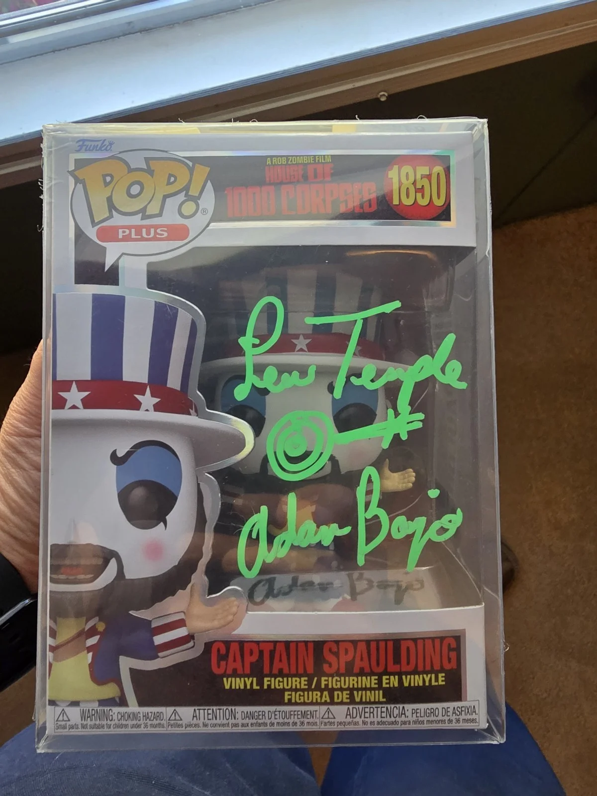 lew temple — Lew Temple Signed Funko Pop House Of 1000 Corpses