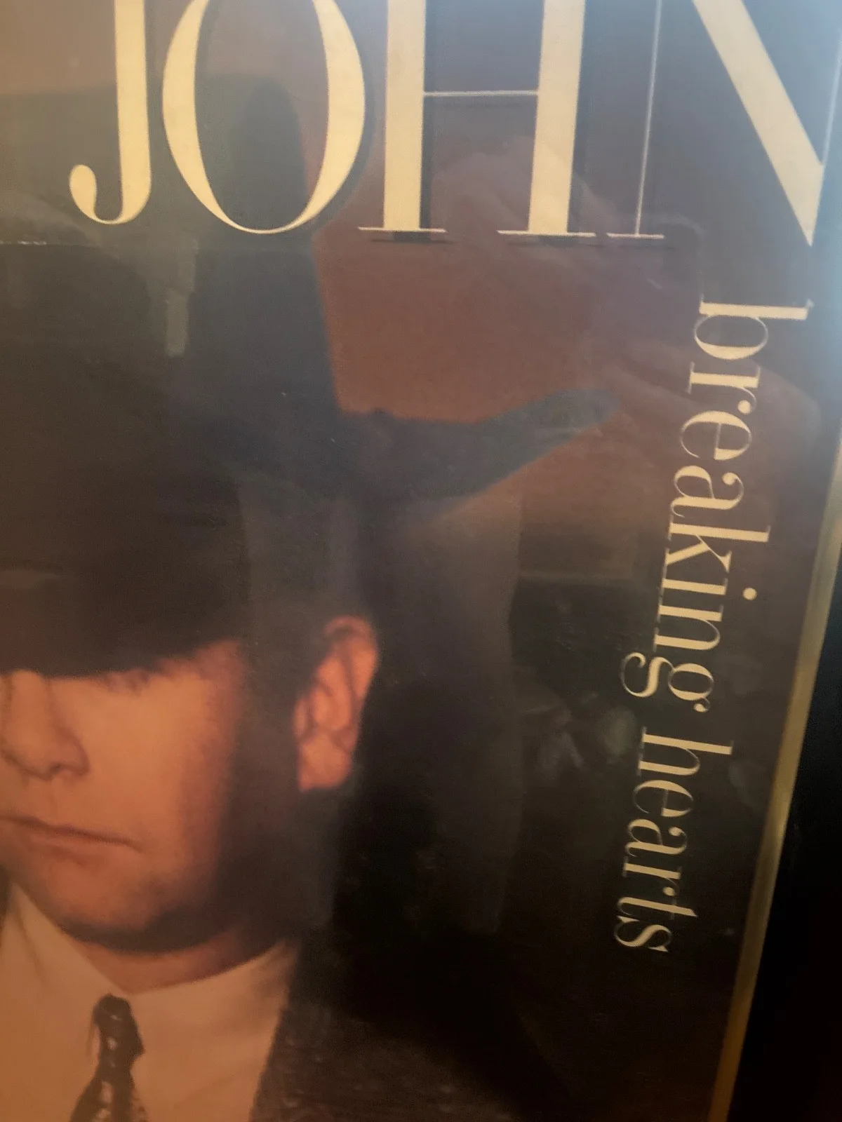 Personally signed autographed poster & Backstage Pass for Elton John 1986., изображение 4