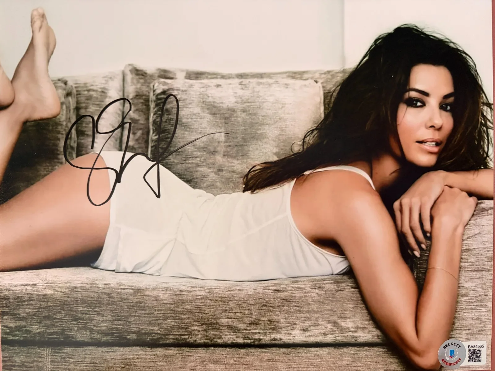 Eva Longoria — EVA LONGORIA Signed (BAS)•Color 8x10 Autographed Photo 8x10•BECKETT Certified, изображение 2