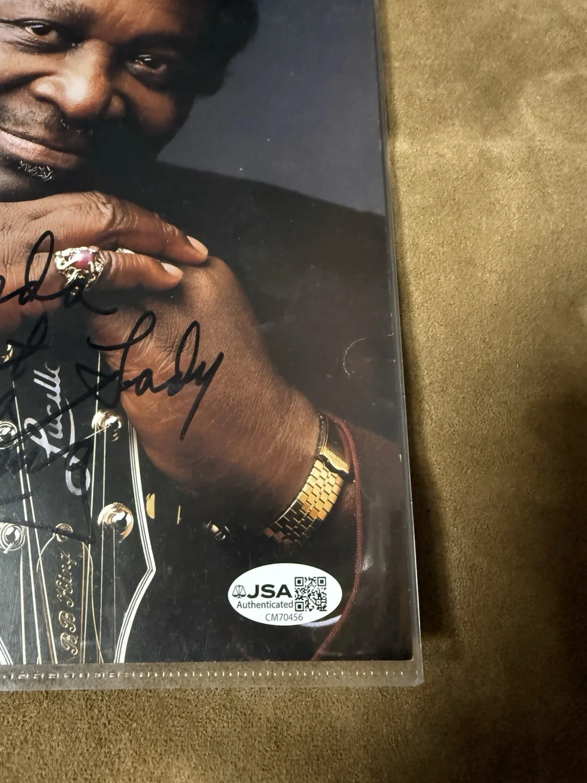 Blues Legend BB King Signed 8x10 Photo JSA Certified Picture Photograph COA, изображение 3