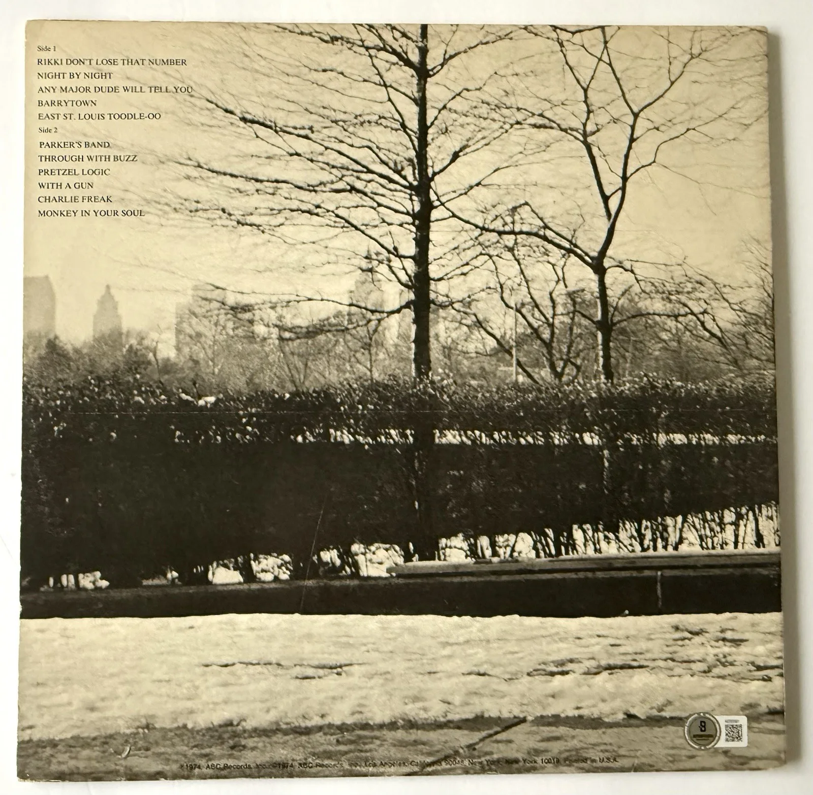 Donald Fagan signed Steely Dan Album Pretzel Logic vinyl lp beckett loa, изображение 3