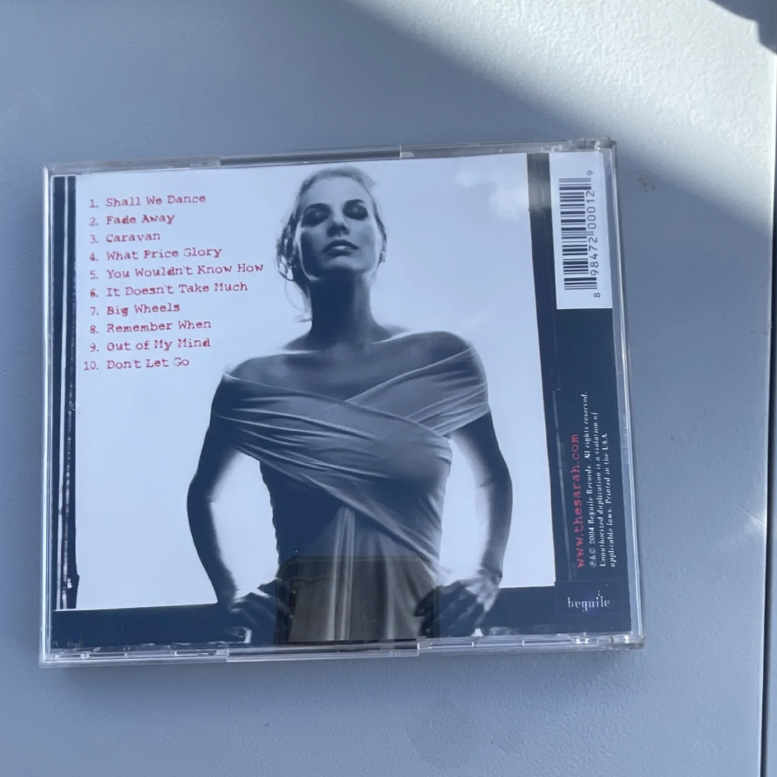 Sarah Atereth Autographed Music CD & Booklet Beguile Records Original, изображение 2