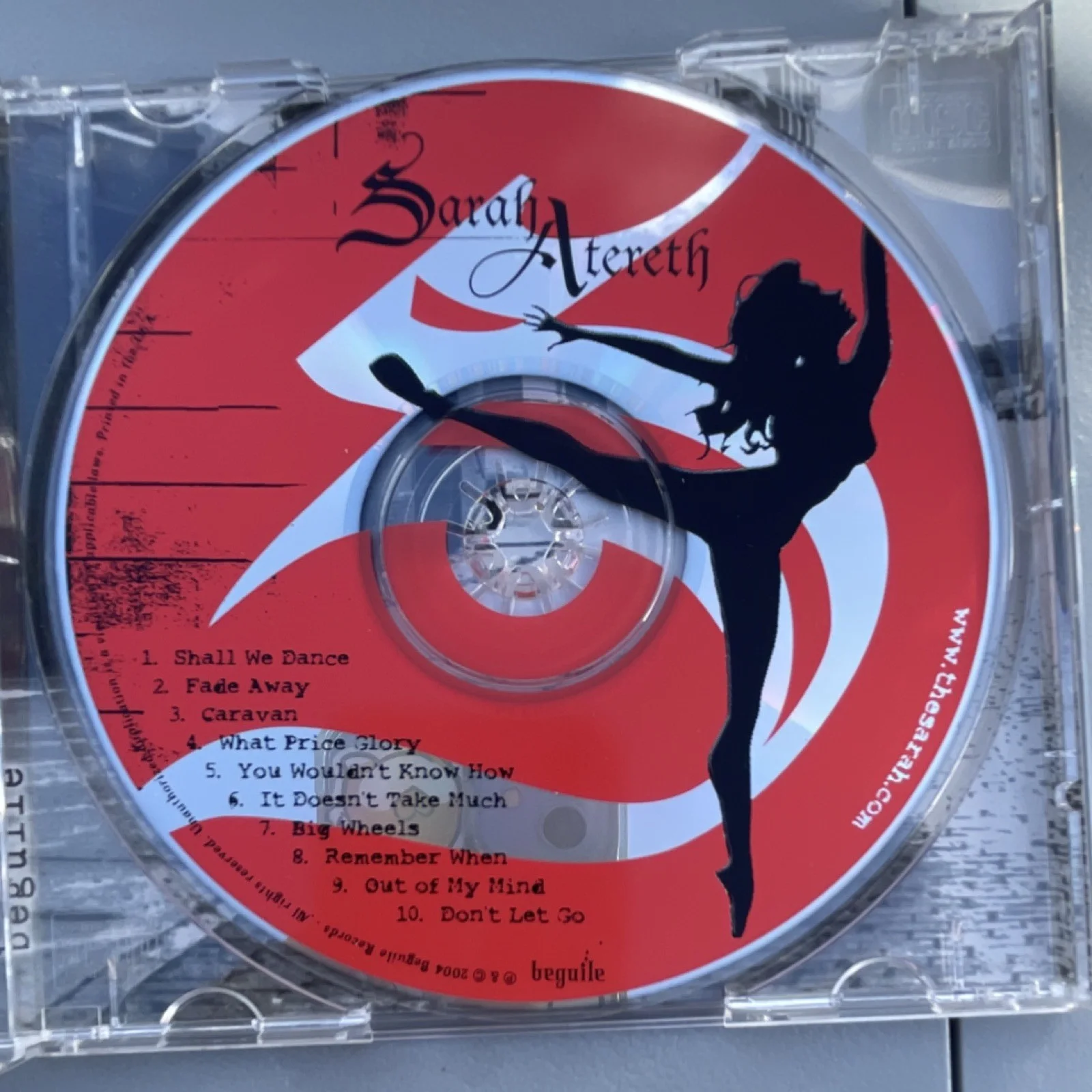 Sarah Atereth Autographed Music CD & Booklet Beguile Records Original, изображение 4
