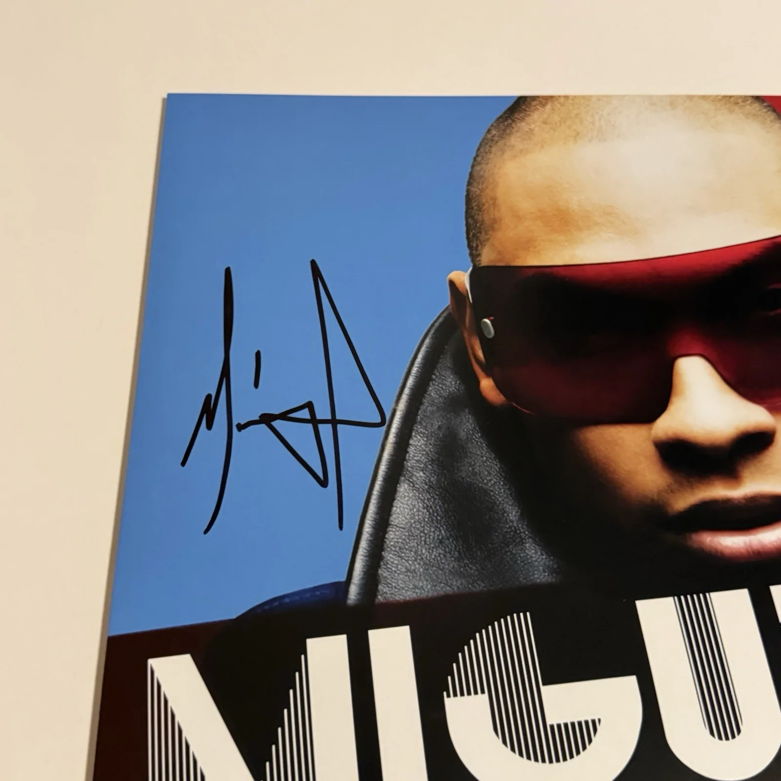 MIGUEL SIGNED ALL I WANT IS YOU VINYL RECORD WAR AND LEISURE JSA COA, image 3