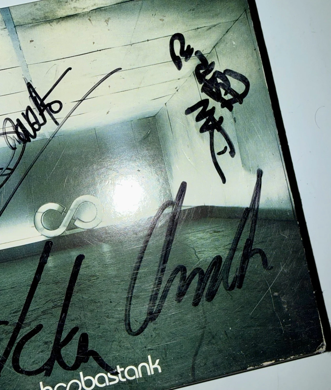 Hoobastank SIGNED CD Self Titled Autographed Doug Robb +2 Disc & Cover Signed, image 3