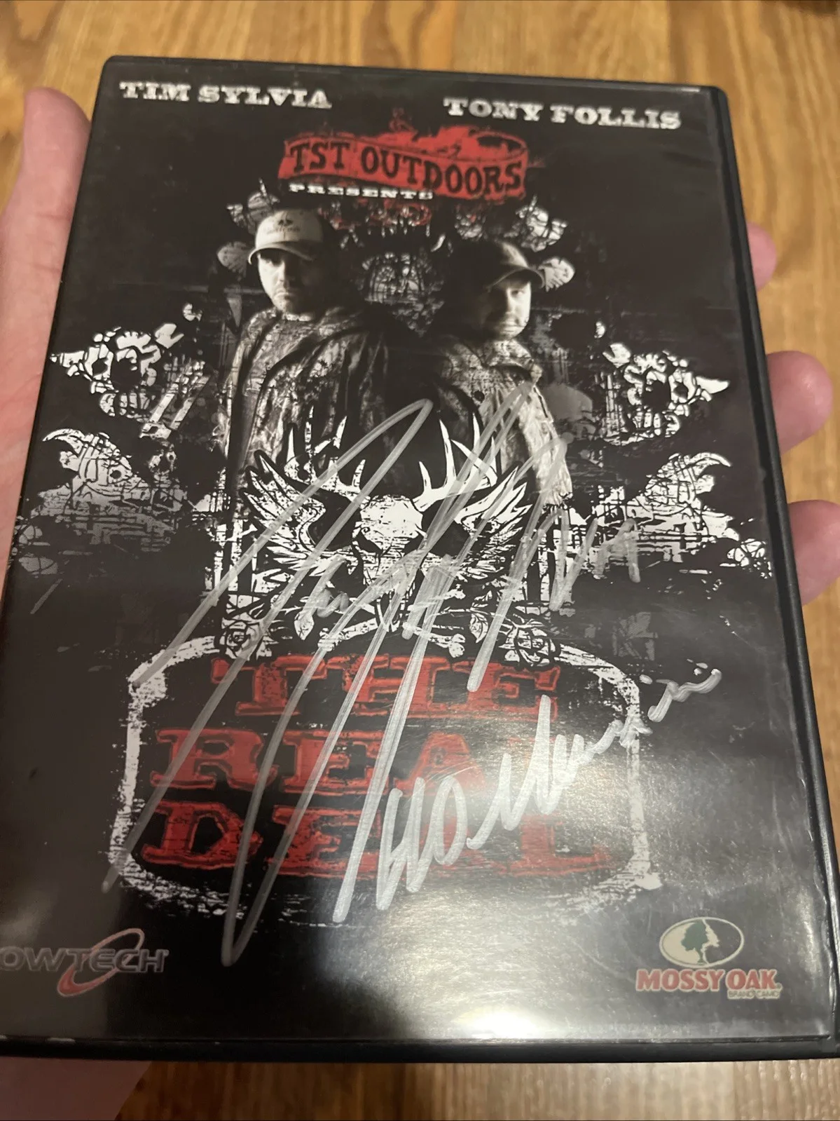 Tim Sylvia Signed Official Tst Outdoors DVD The Raw Deal DVD, изображение 2