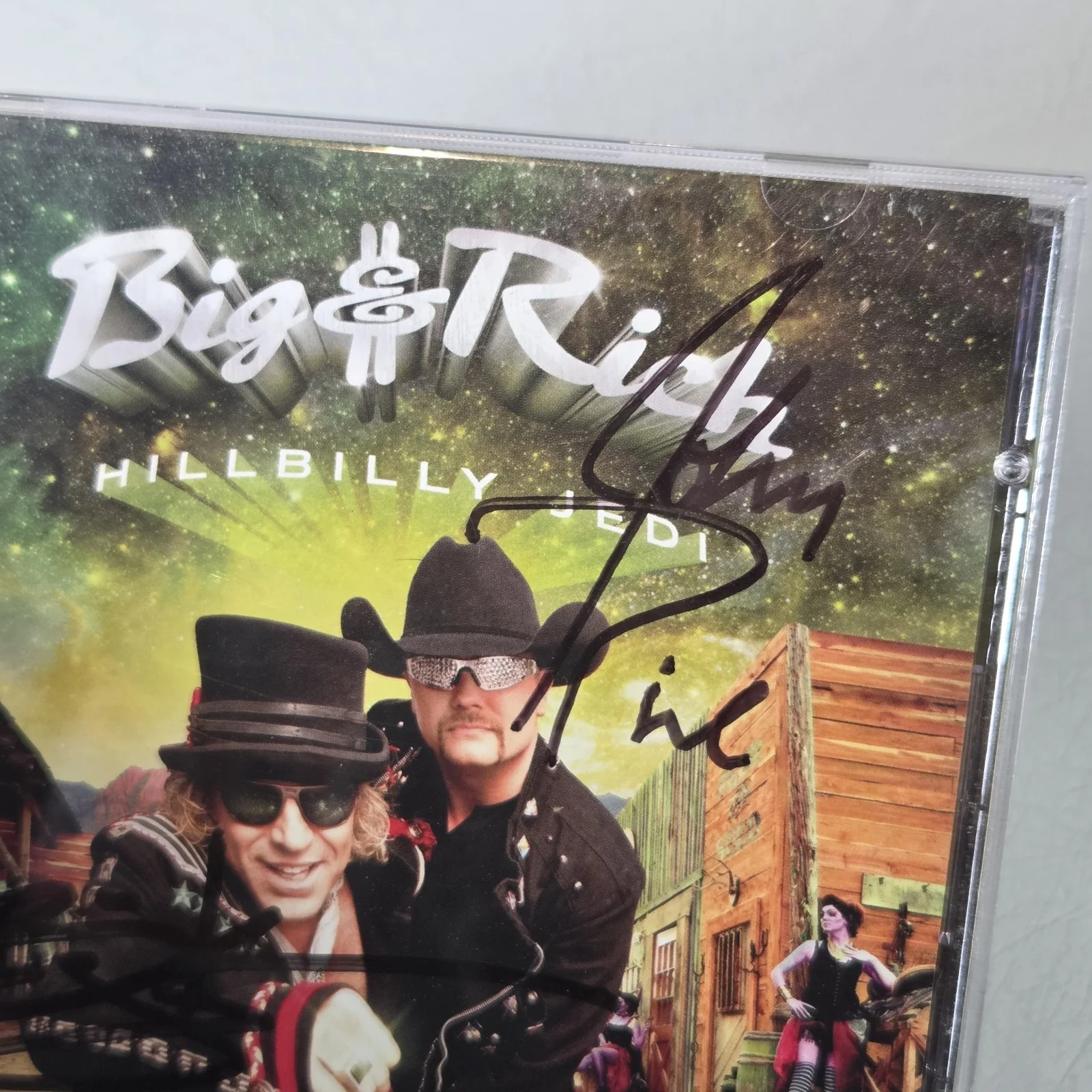 BIG & RICH SIGNED HILLBILLY JEDI CD AUTOGRAPH - NO COA, image 3