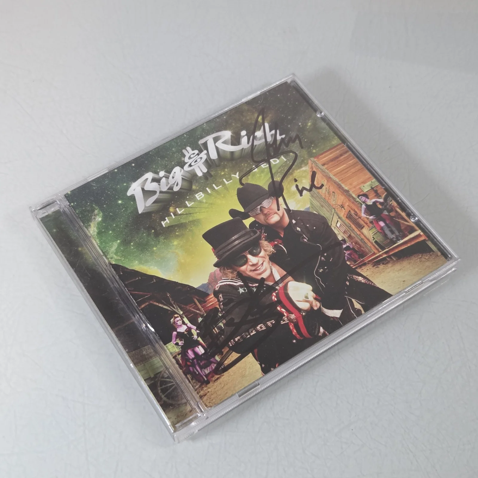 BIG & RICH SIGNED HILLBILLY JEDI CD AUTOGRAPH - NO COA, image 5
