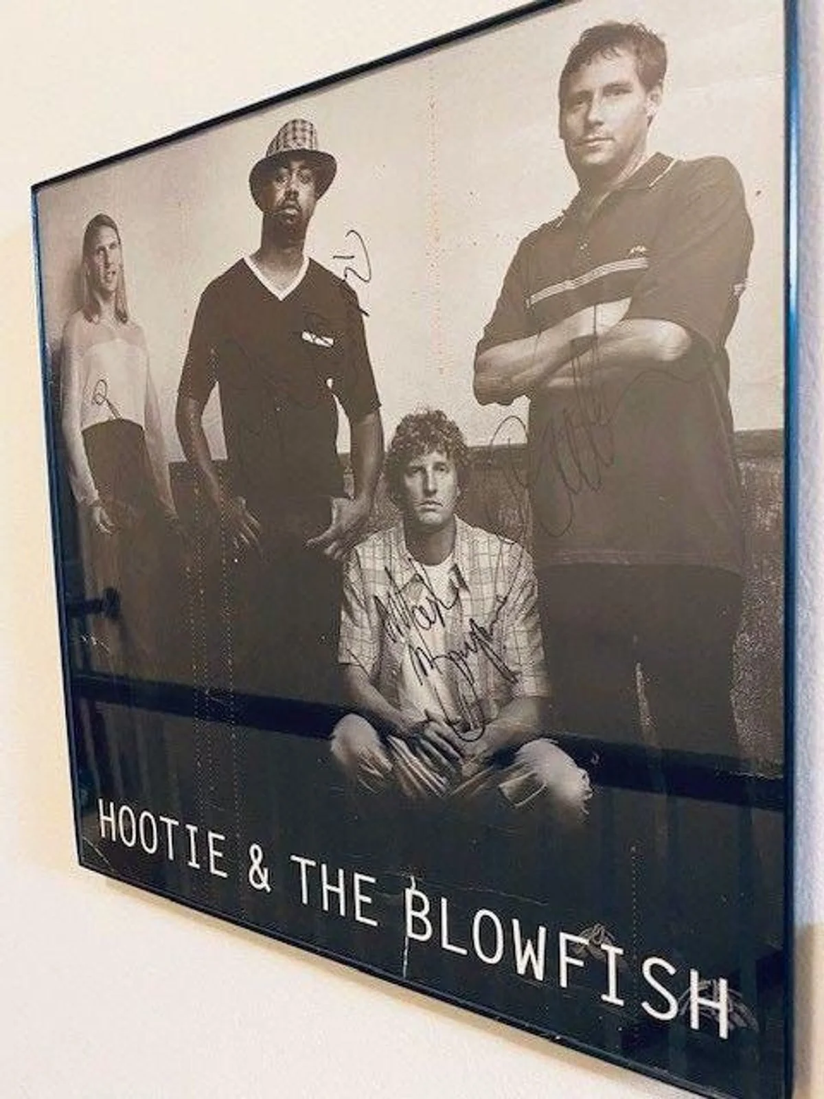Hootie And The Blowfish Autographed Poster Darius Rucker Signed Memorabilia 12in, image 2