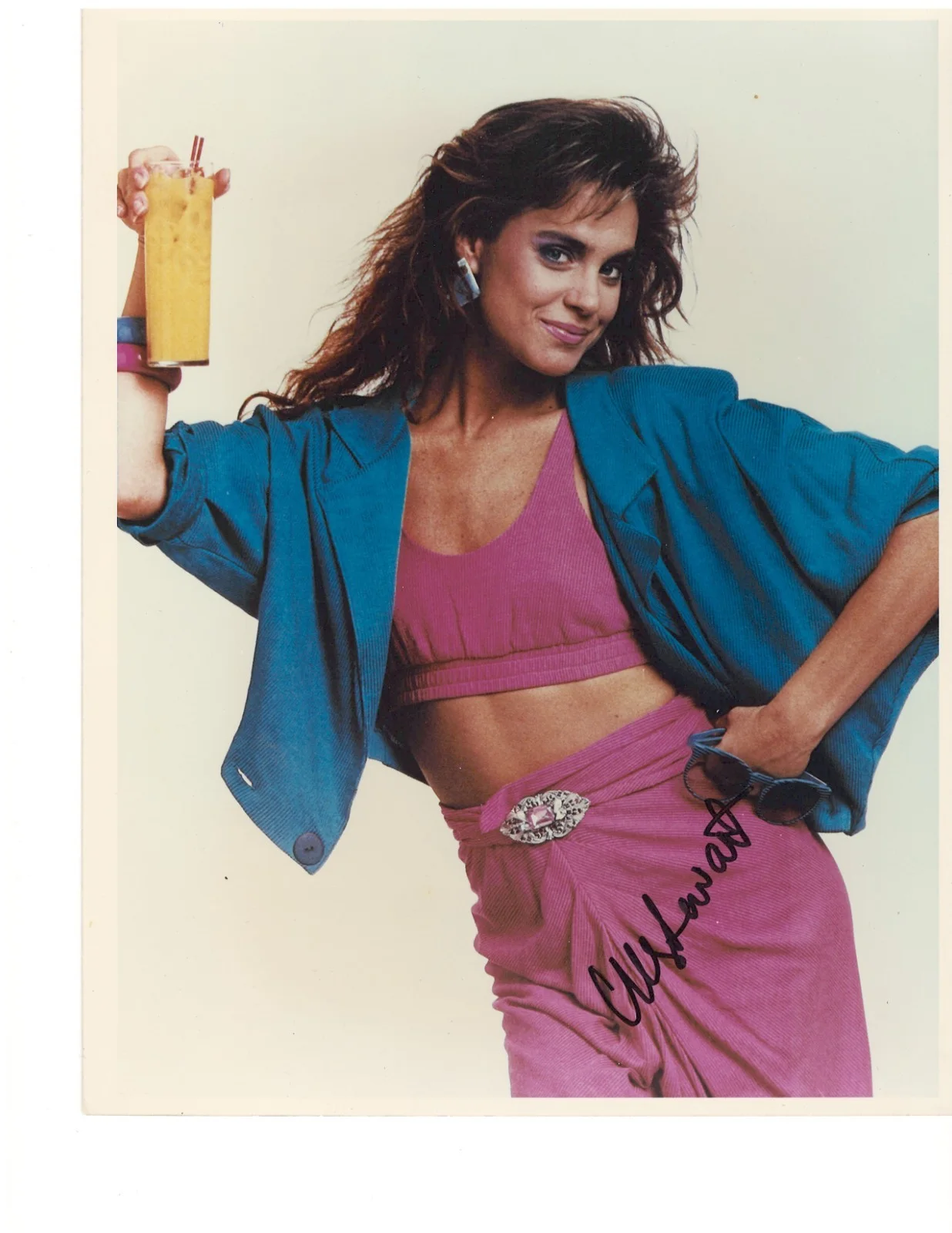 Catherine Mary Stewart — Catherine Mary Stewart Signed 8x10 Color Photo — The Last Starfighter