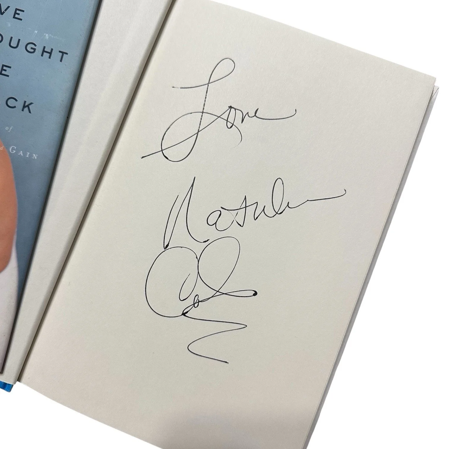 Natalie Cole Signed Autograph Love Brought Me Back Book! Nat King Cole Daughter!, image 2