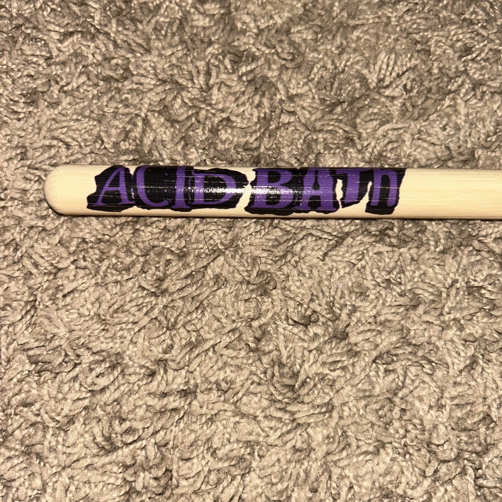 Acid Bath Tour Drumstick Zack Simmons, image 3