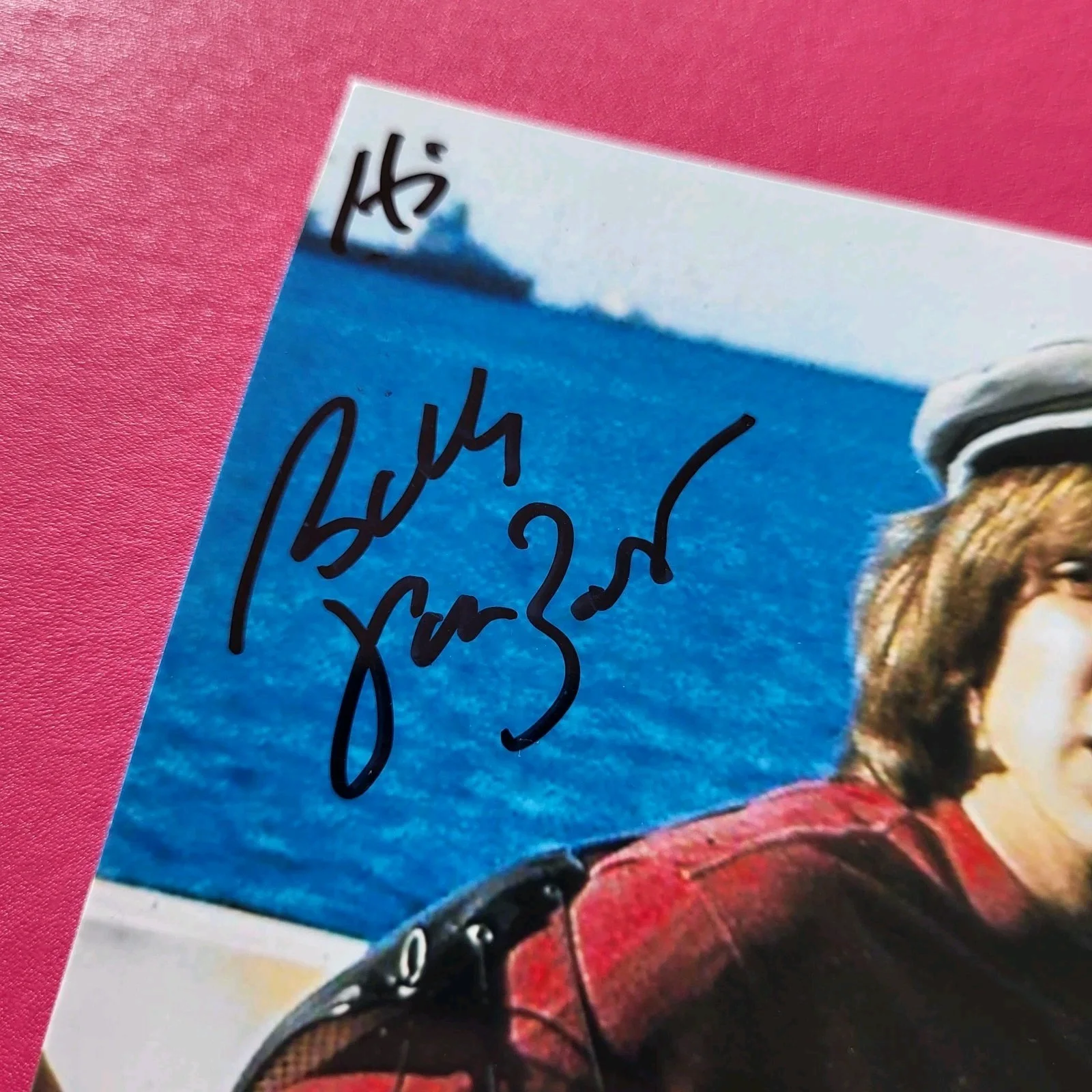 Billy Van Zandt — Billy Van Zandt Jaws 2 Hand Signed 4x6 Autograph Photo, изображение 2