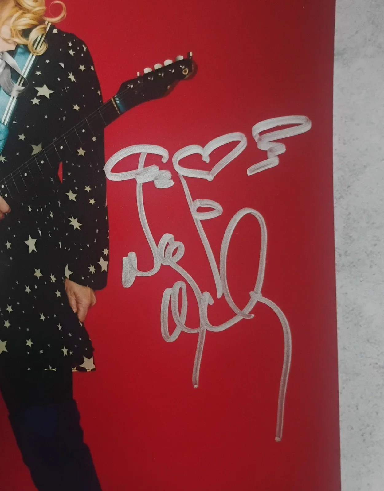 Nancy Wilson Hand Signed 8x10 Photo BAS COA Heart NO US TARIFFS, image 3
