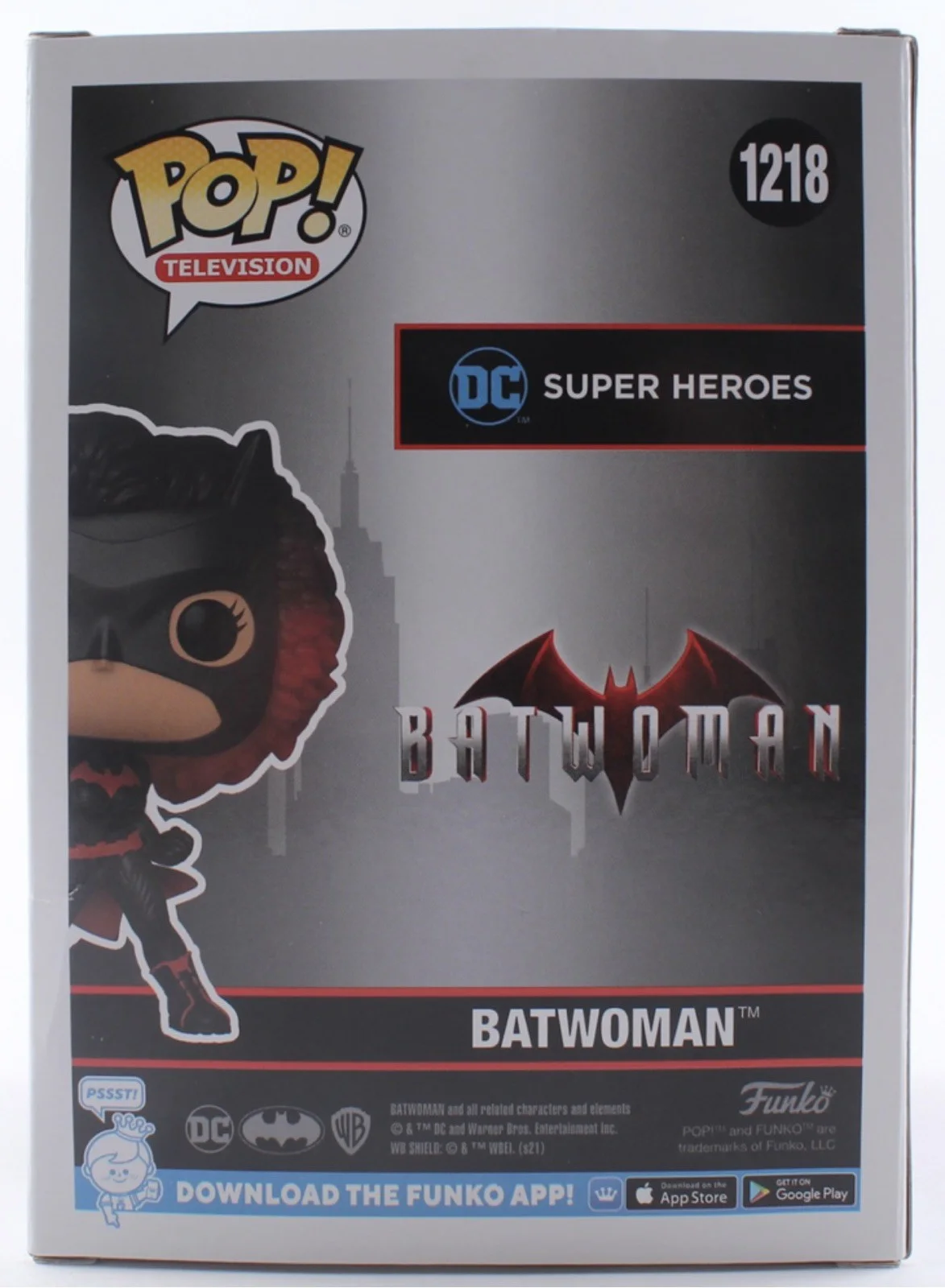 Javicia Leslie — Javicia Leslie "Batwoman" AUTOGRAPH Signed CW 1218 Funko Pop Vinyl Figure (JSA), изображение 4
