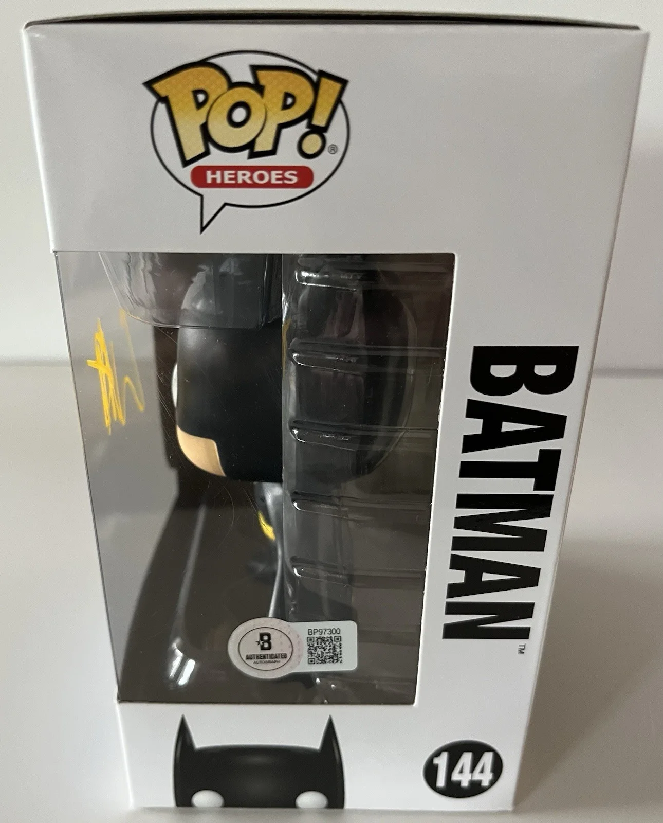 Will Arnett — Will Arnett Signed DC Hero’s #144 Batman Funko Pop (Beckett), image 2