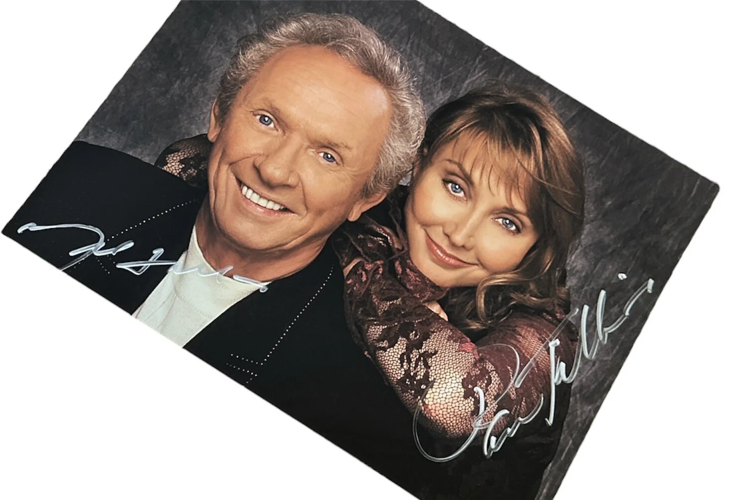 Mel Tillis & Pam Tillis DUAL Signed Autograph 8.5x11 Photo! Country Music Stars!, изображение 2