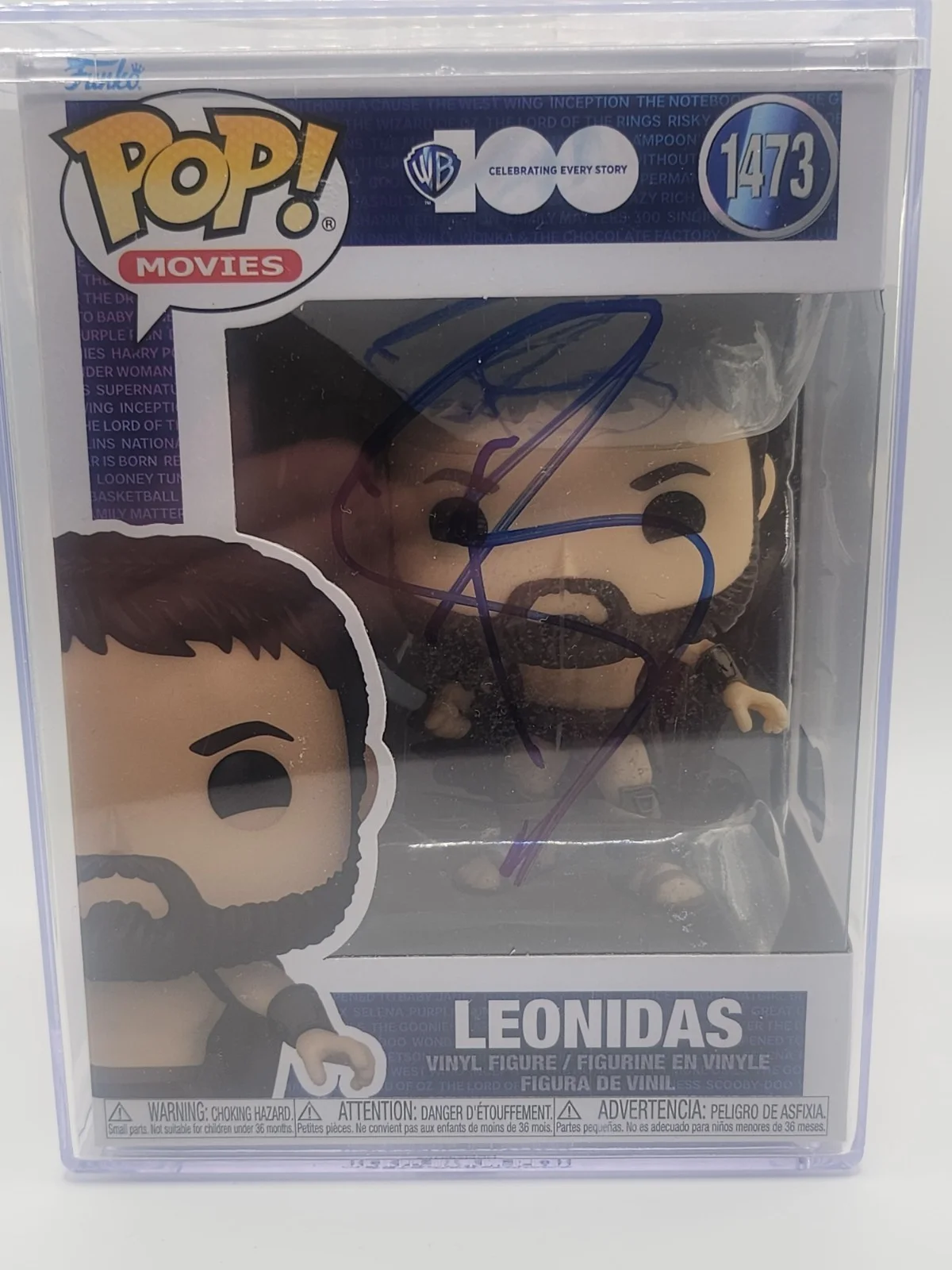 Gerard Butler — Gerard Butler Signed Autograph 300 Funko Pop 1473 Beckett BAS Leonidas