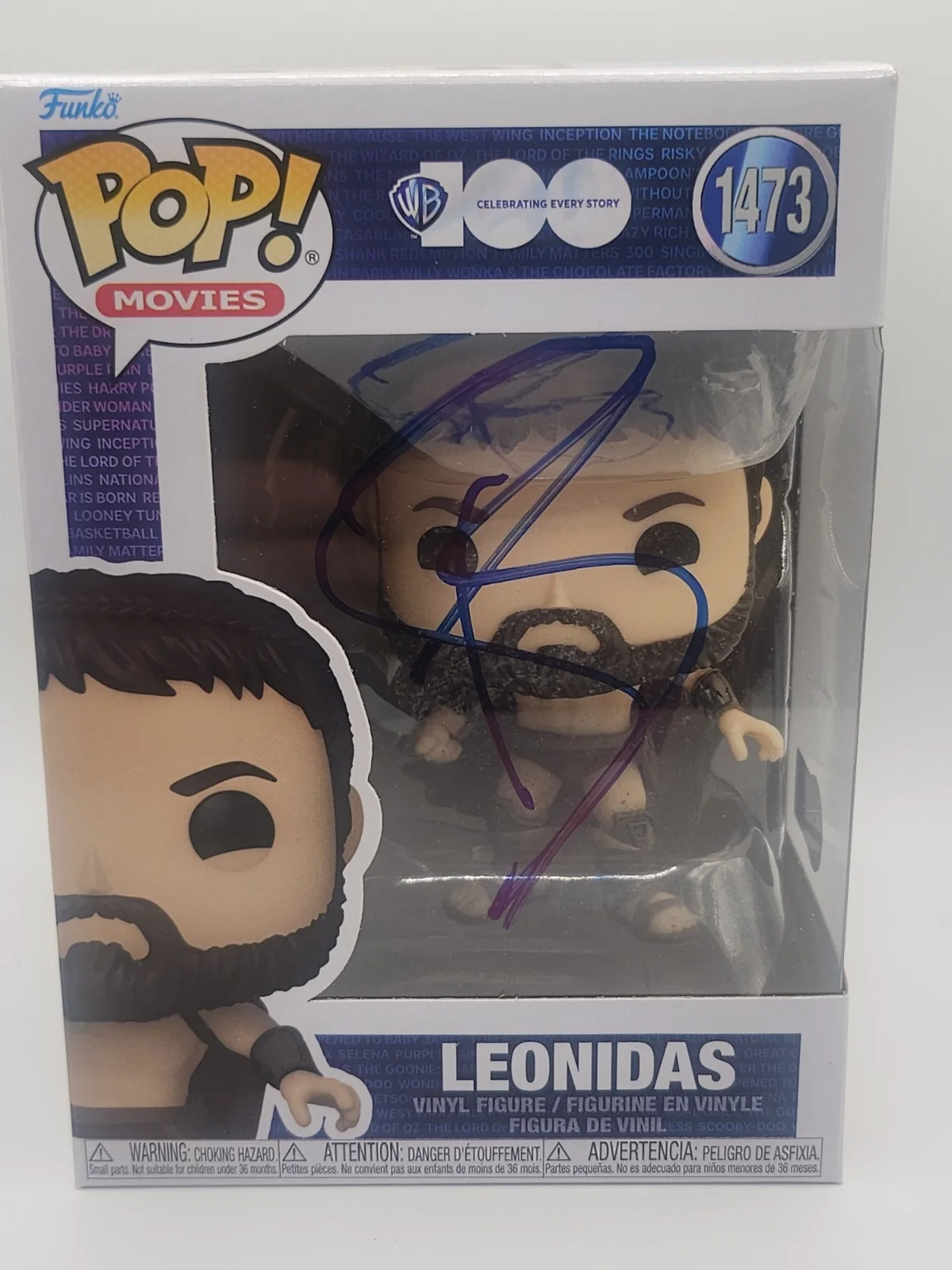 Gerard Butler — Gerard Butler Signed Autograph 300 Funko Pop 1473 Beckett BAS Leonidas, image 2