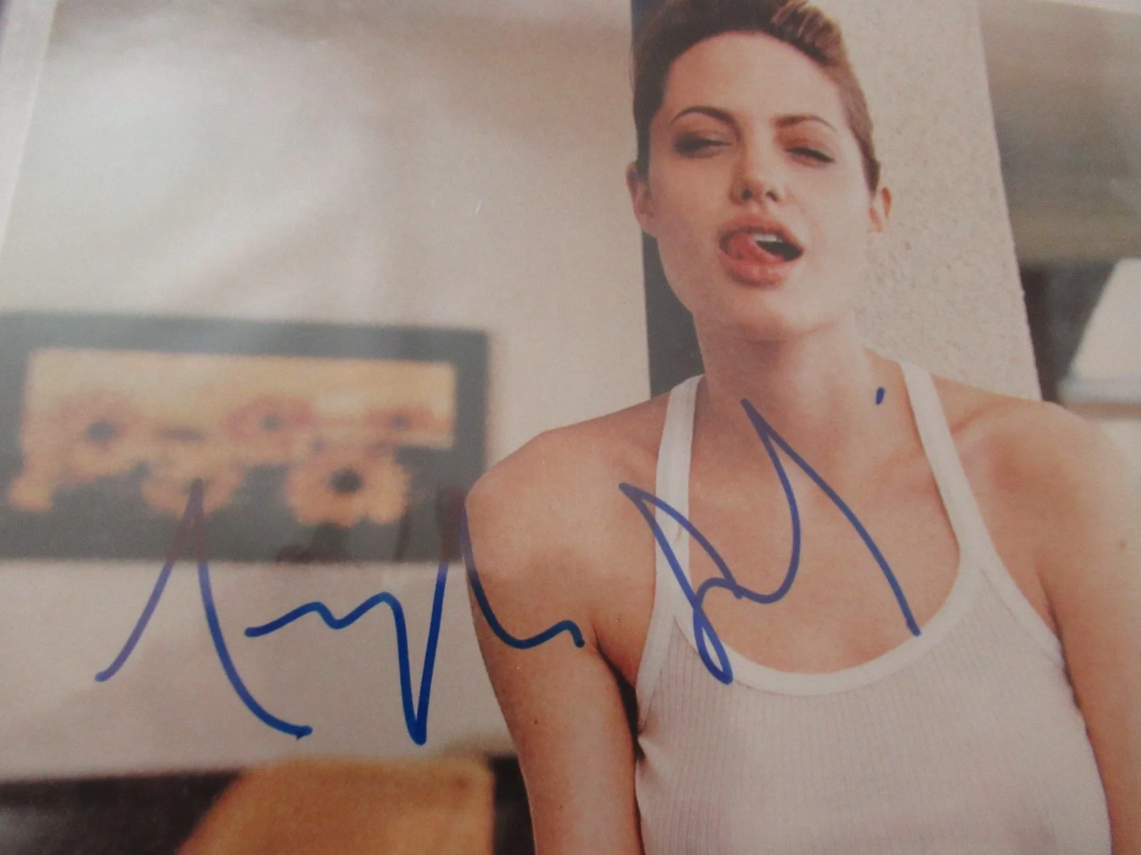 Angelina Jolie autographed 8x10 signed Photo Picture with COA, изображение 3