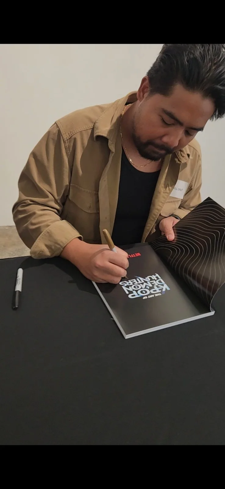 Kpop Demon Hunters Signed Vinyl, image 2