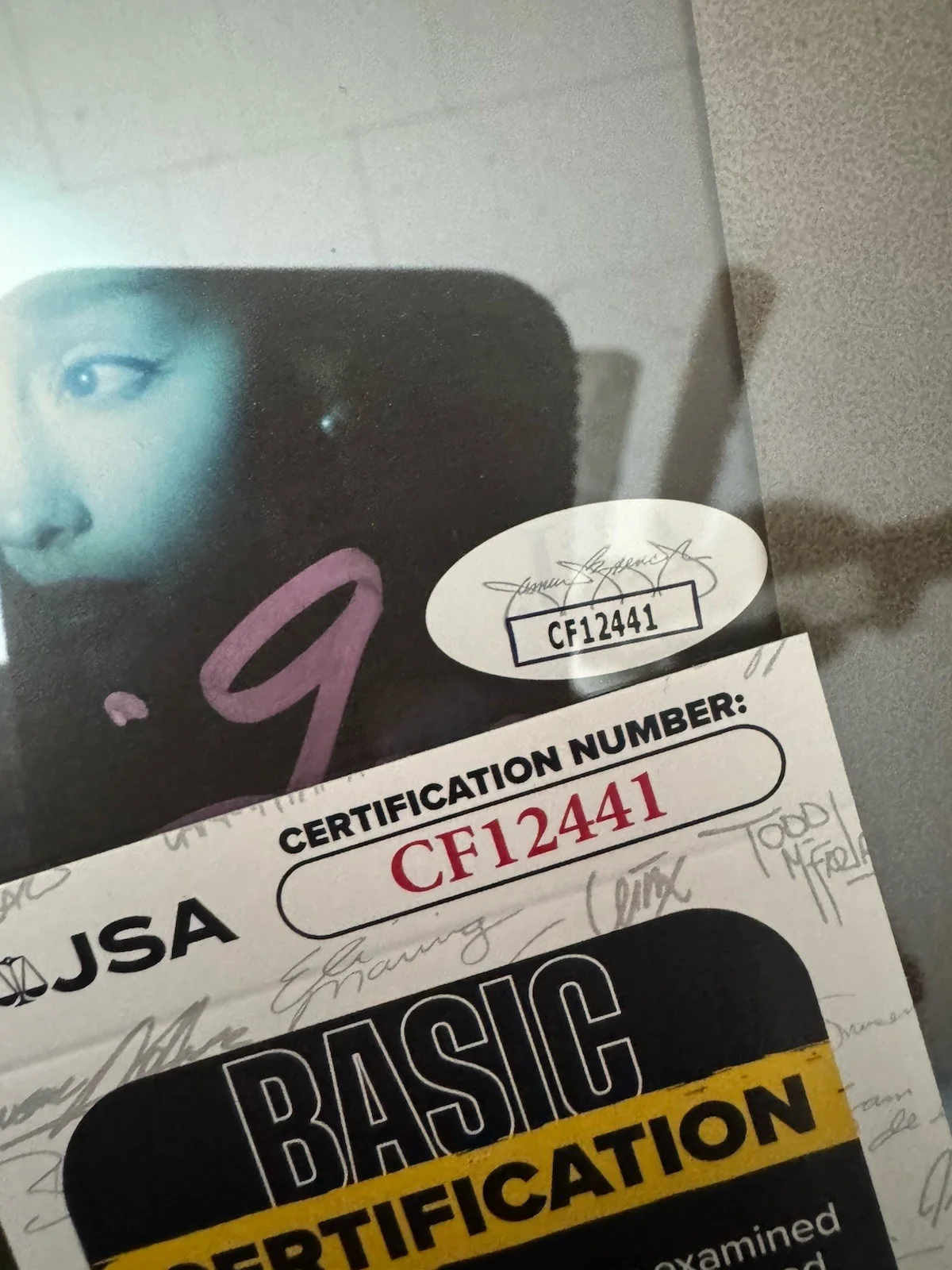 Ariana Grande Signed CD Insert "Eternal Sunshine" Framed 18x24 - JSA, image 2