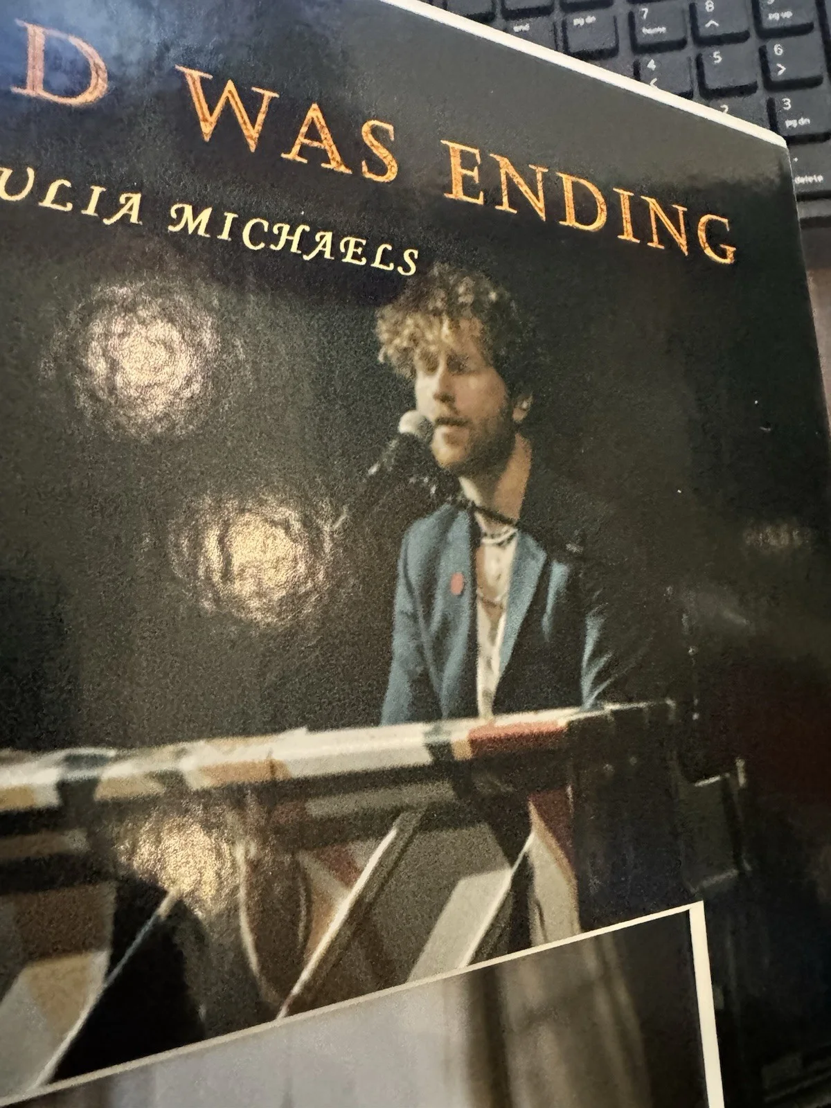 Julia Michaels JP Saxe Signed "If The World Was Ending" Vinyl Framed 11x14 - JSA, изображение 3