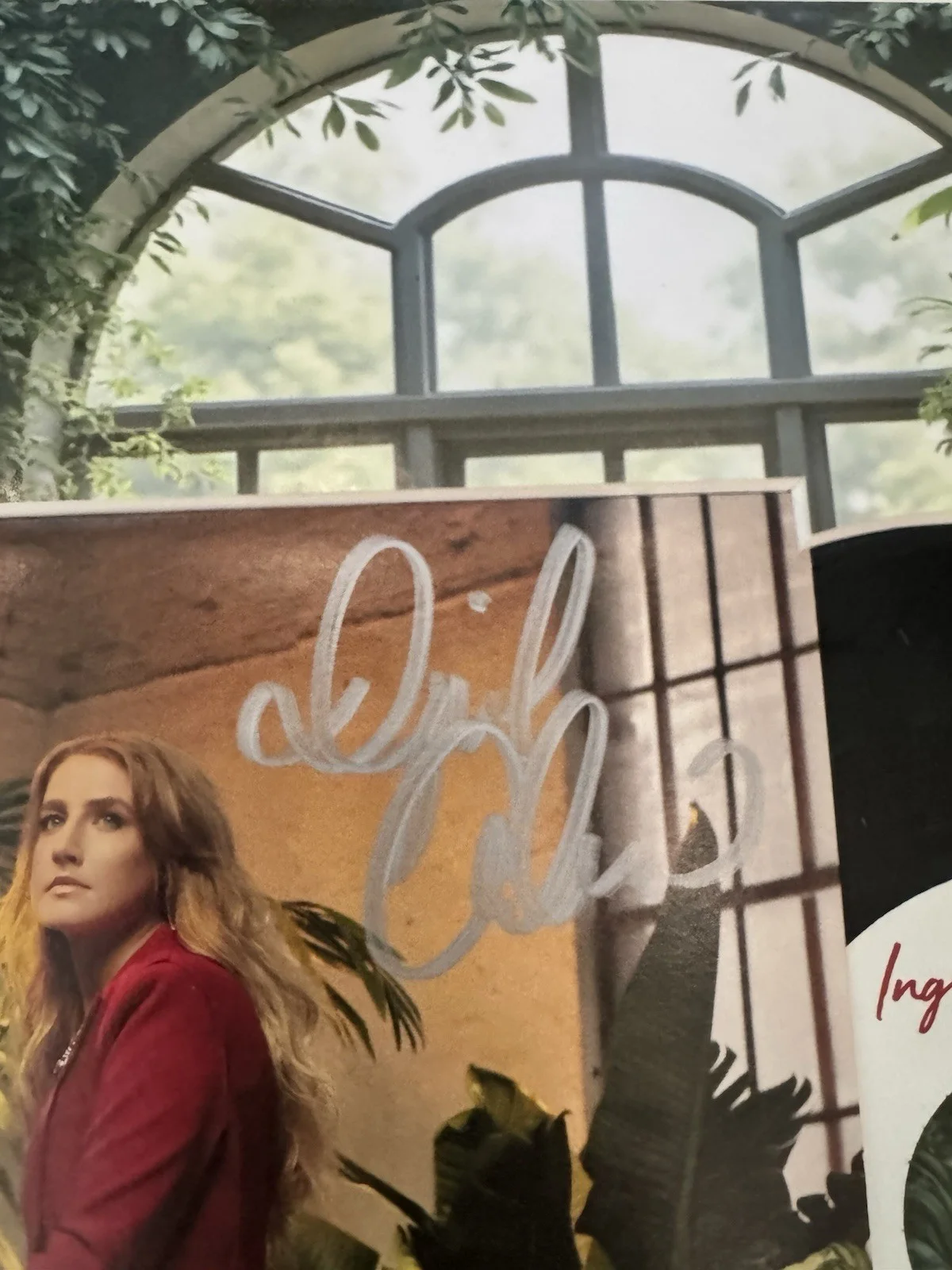 Ingrid Andress Signed "Lady Like" 7" Vinyl Framed 14x11 - JSA, image 2