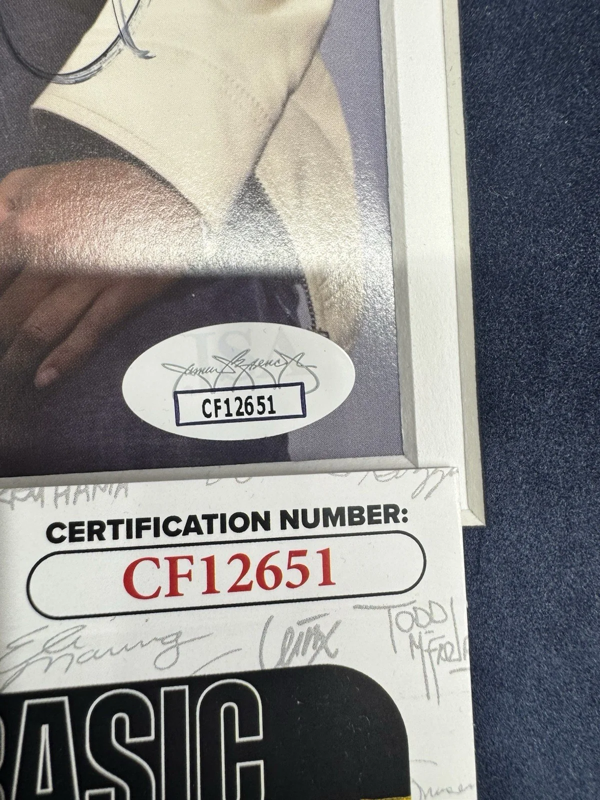 112 Signed 12x12 Promo Framed 14x18 -JSA, image 3