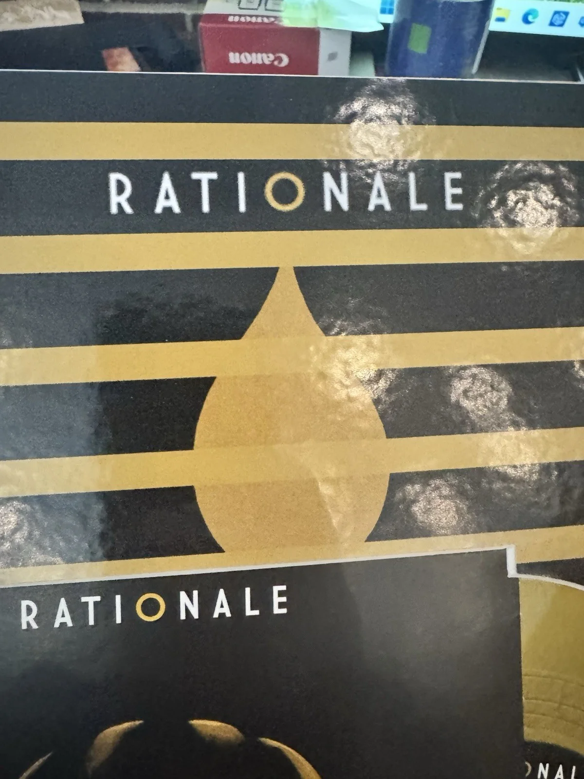 Rationale Signed 7" Vinyl Framed 11x14 - JSA, image 2