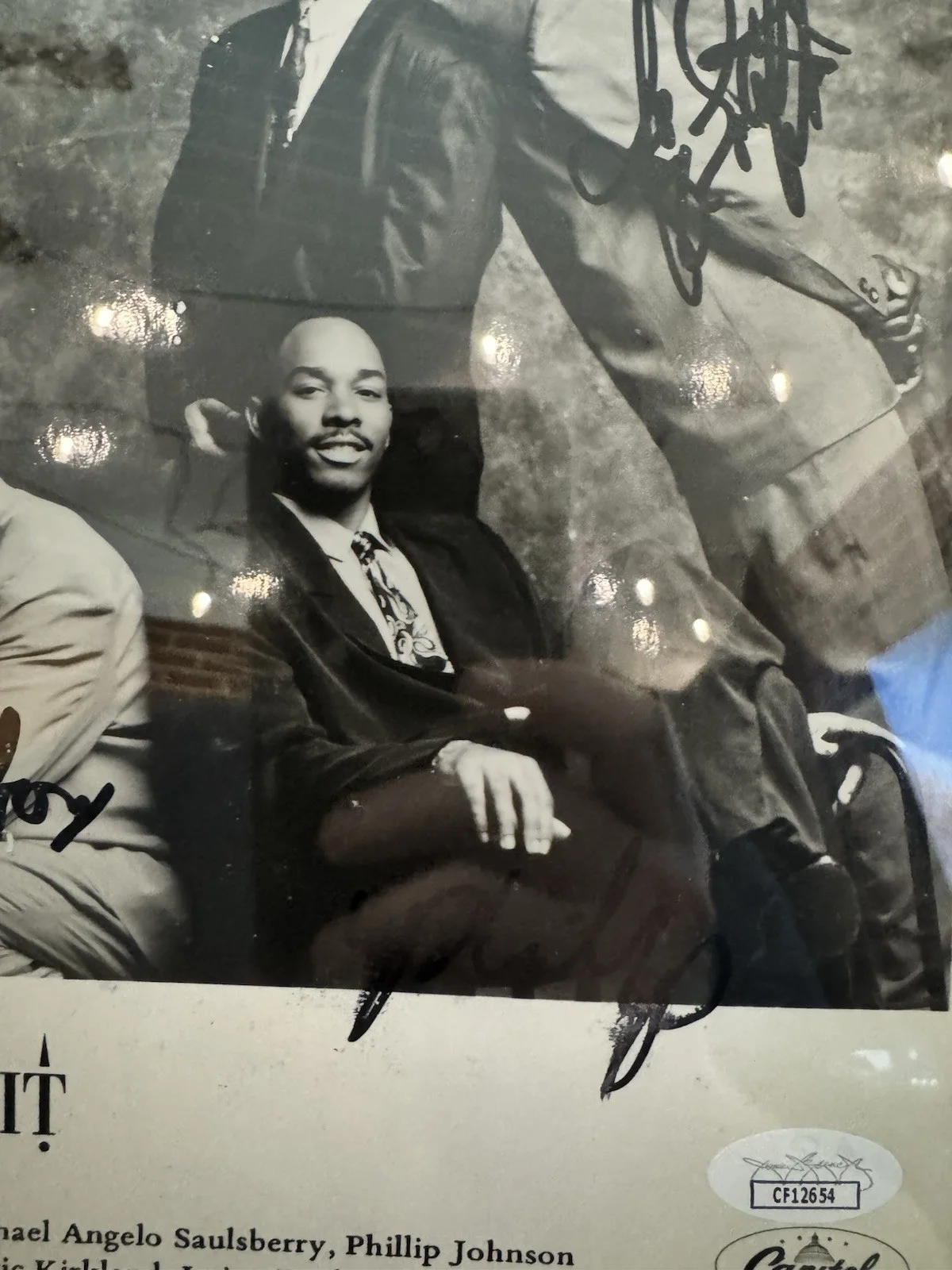 Portrait Group Signed Photo Framed 11x14 - JSA, image 4