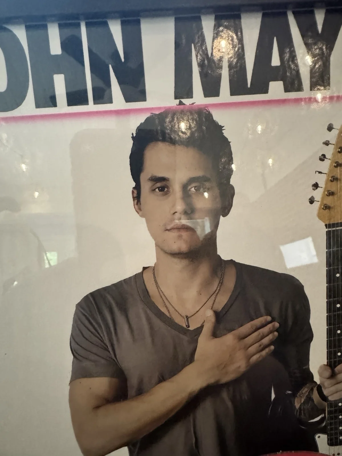 John Mayer Signed CD Insert "Sob Rock" Framed 11x14 - JSA, image 2