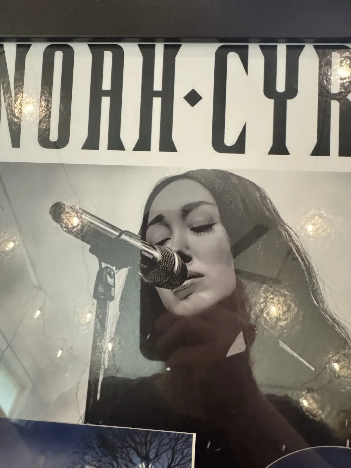 Noah Cyrus Signed CD Insert "The Hardest Part" Framed 11x14 - JSA, image 2