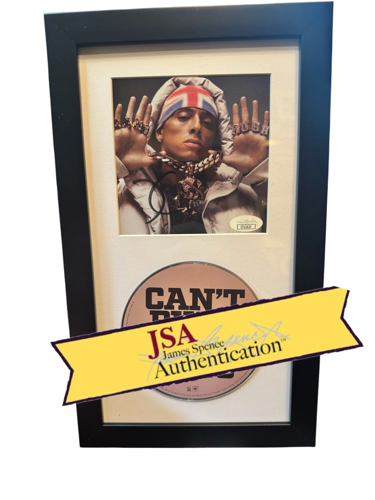 CENTRAL CEE — Central Cee Signed CD Insert "Can't Rush Greatness" Framed 6.5x12 - JSA