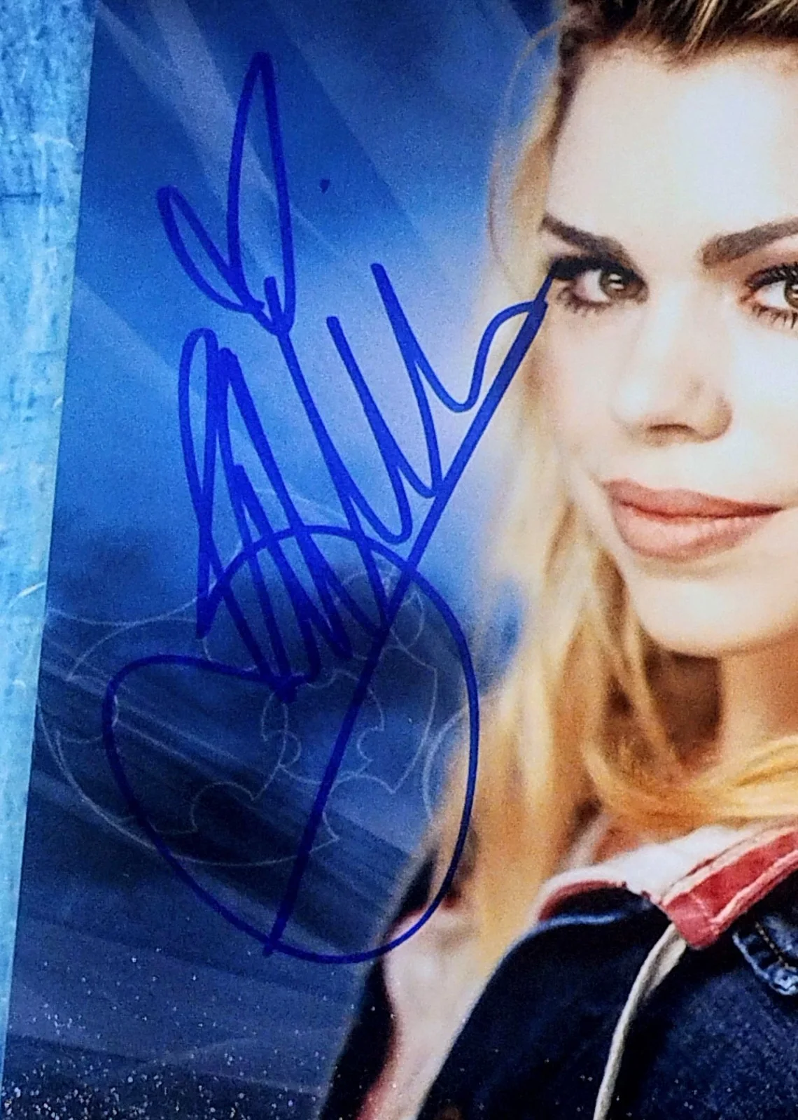 Billie Piper Hand Signed 8x10 Photo COA Doctor Who Rose NO US TARIFFS, image 3