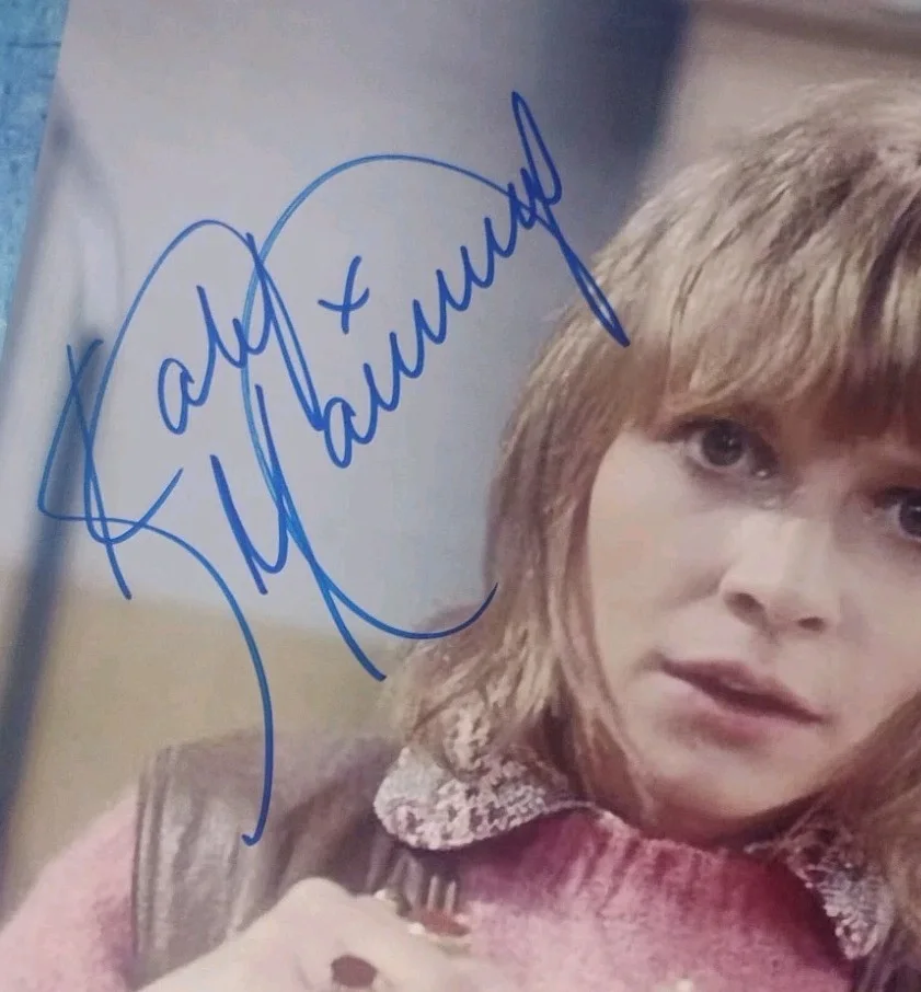 Katy Manning Hand Signed 8x10 Photo COA Classic Doctor Who NO US TARIFFS, изображение 3