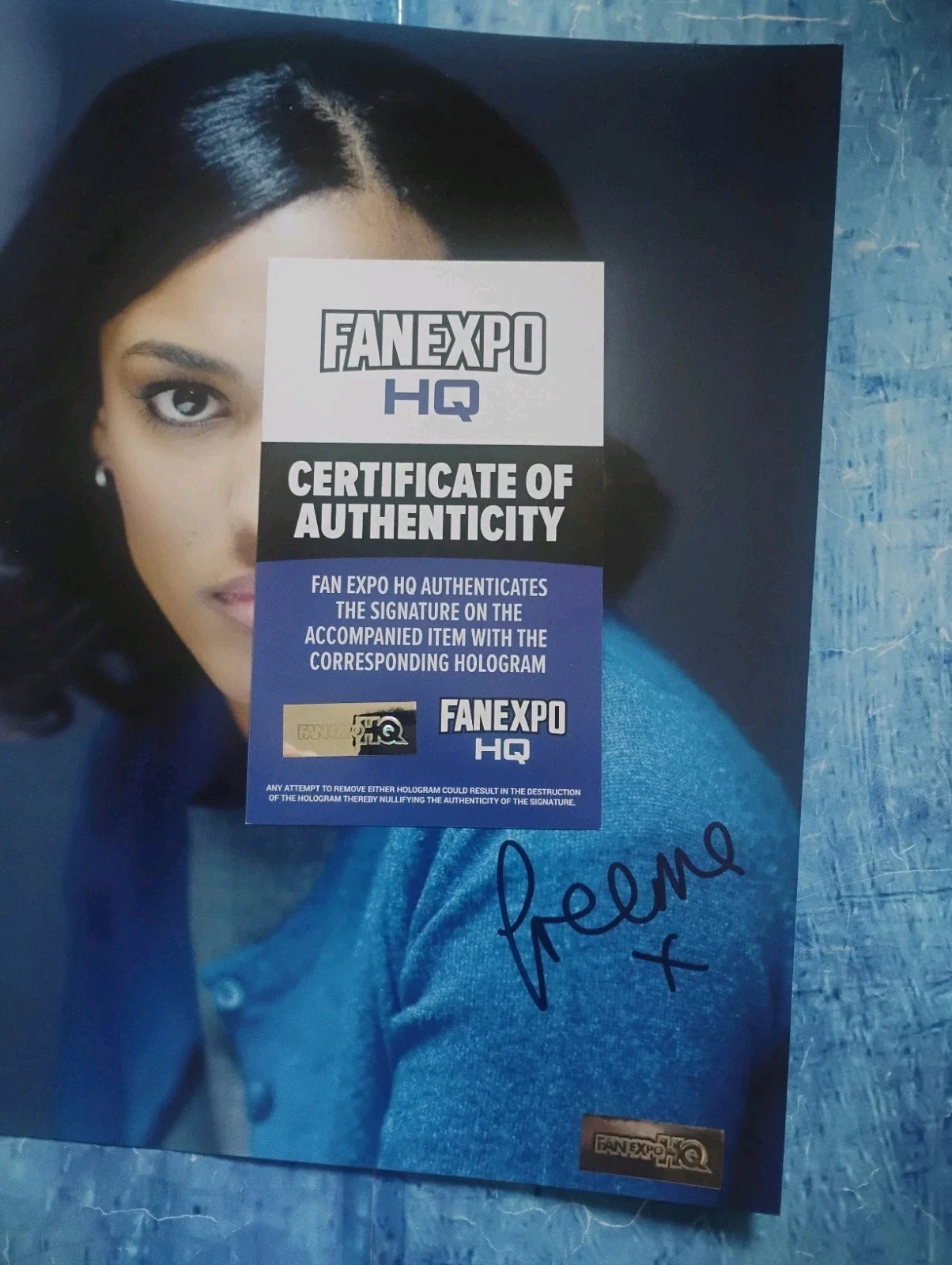 Freema Agyeman Hand Signed Autograph 8x10 Photo COA - NO US TARIFFS, image 4