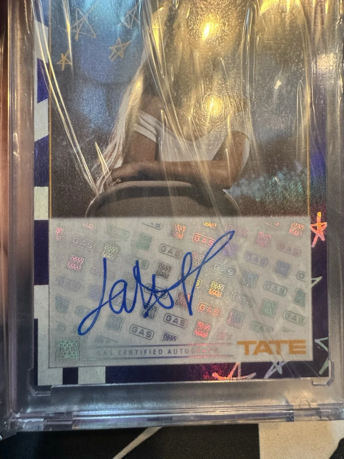 2025 GAS COMPLEX TRADING CARD TATE MCRAE RC ROOKIE AUTO AUTOGRAPH #/30 RARE SP, изображение 2