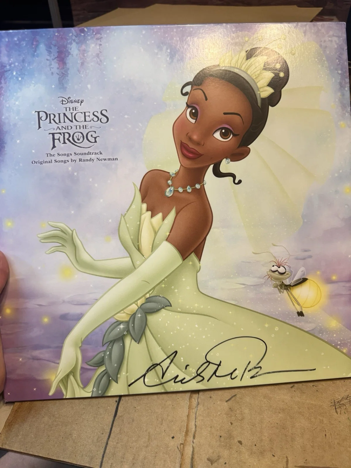 The Princess & The Frog 12" Vinyl Signed by Anika Noni Rose - Never Played, изображение 2