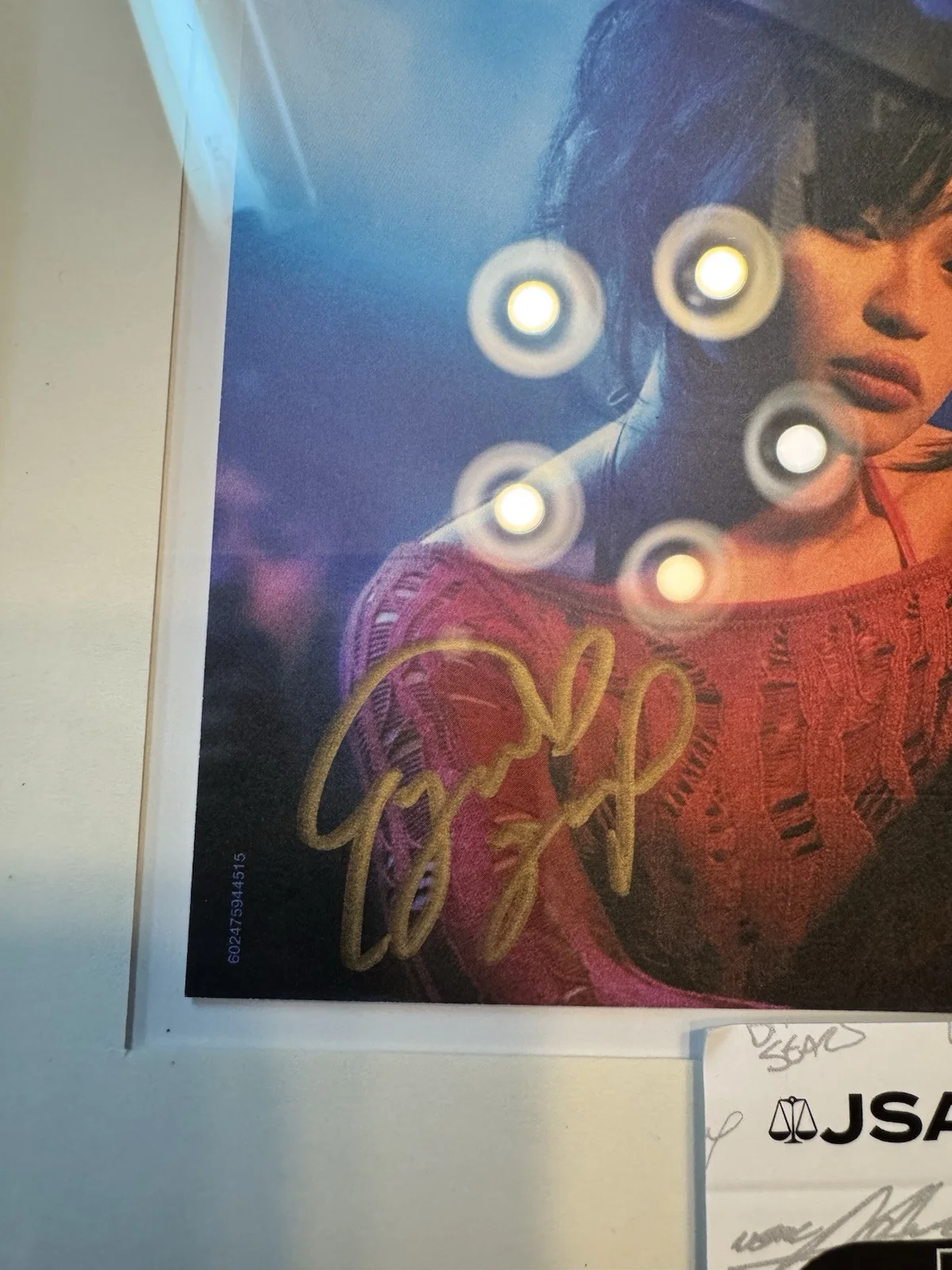 Lyn Lapid Signed CD Insert "Buzzkill" Framed 6.5x12 - JSA, image 3