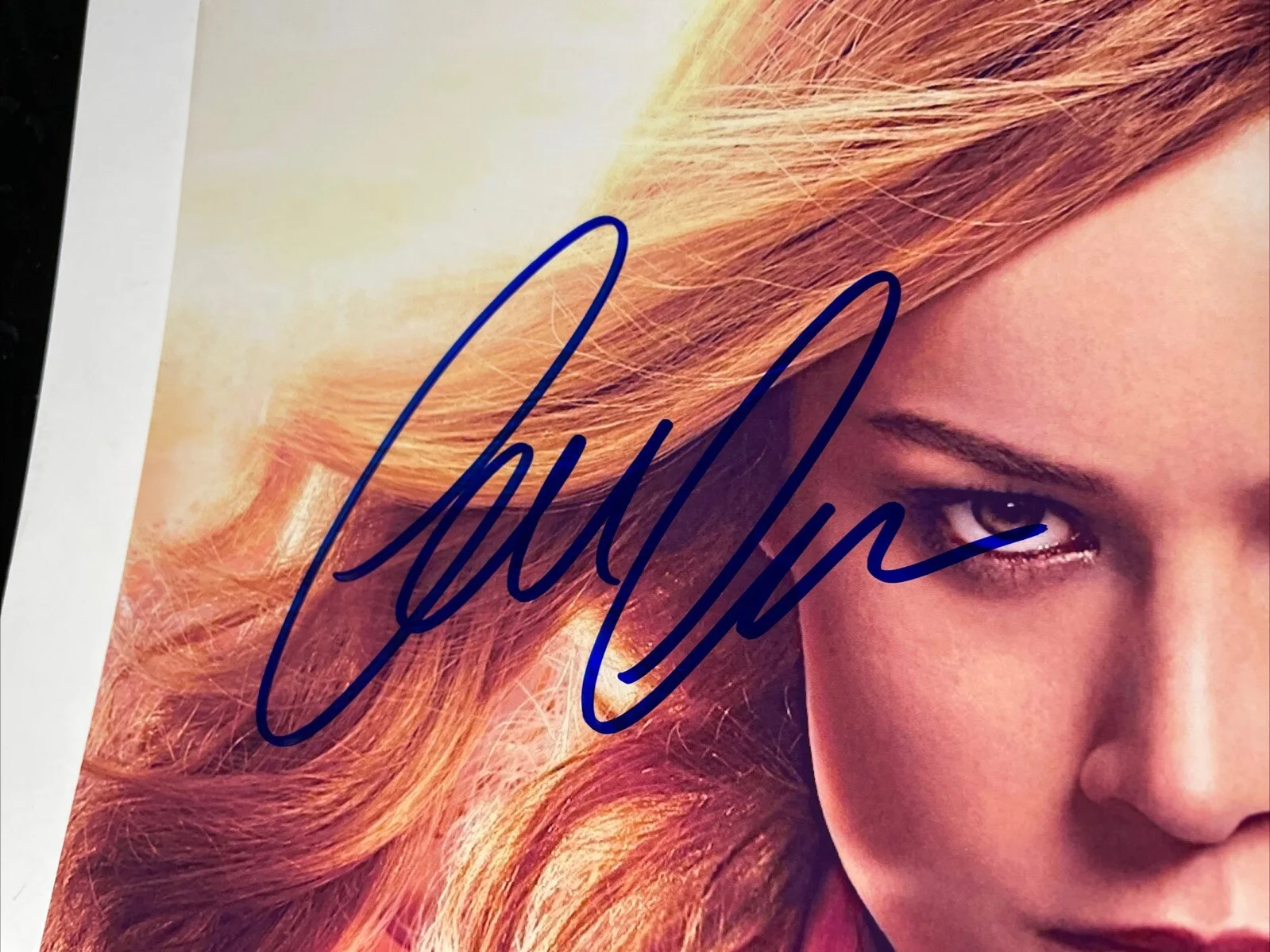Brie Larson — BRIE LARSON AUTOGRAPH Photograph Picture COA signed photo Ms. Marvel Movies P1, изображение 2