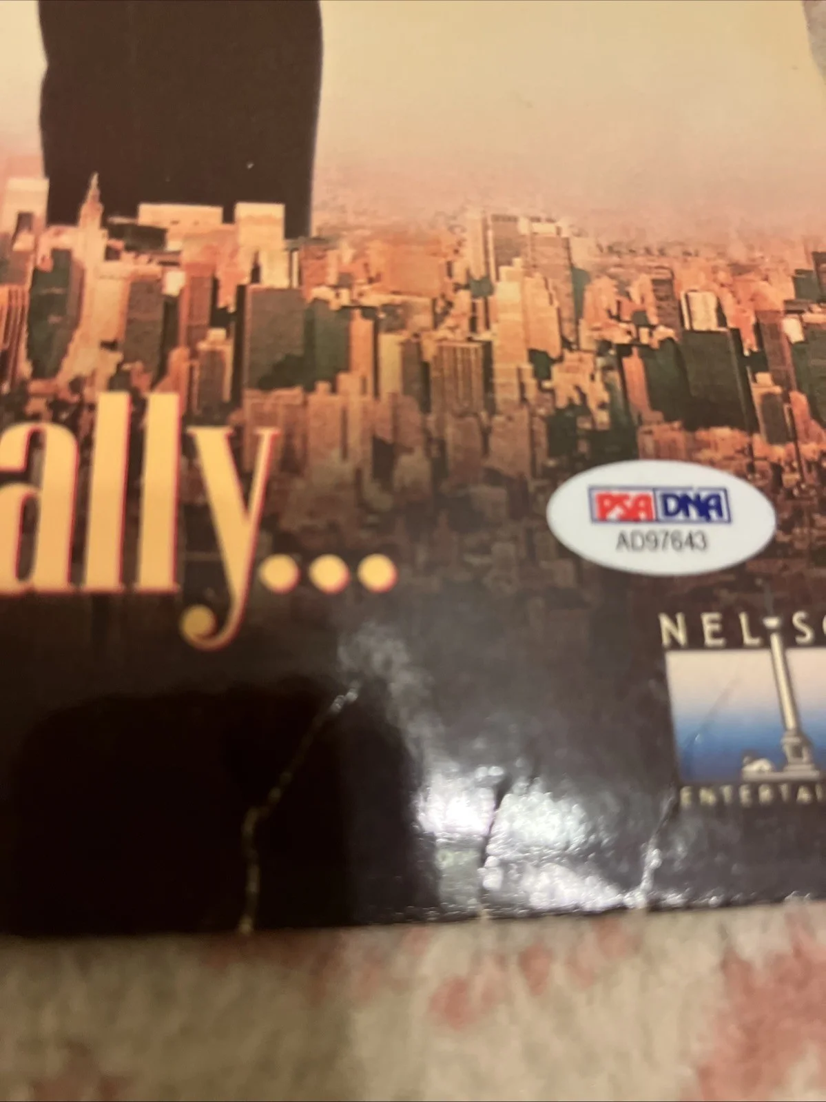 Rob Reiner signed When Harry Met Sally Laser Videodisc PSA, image 2
