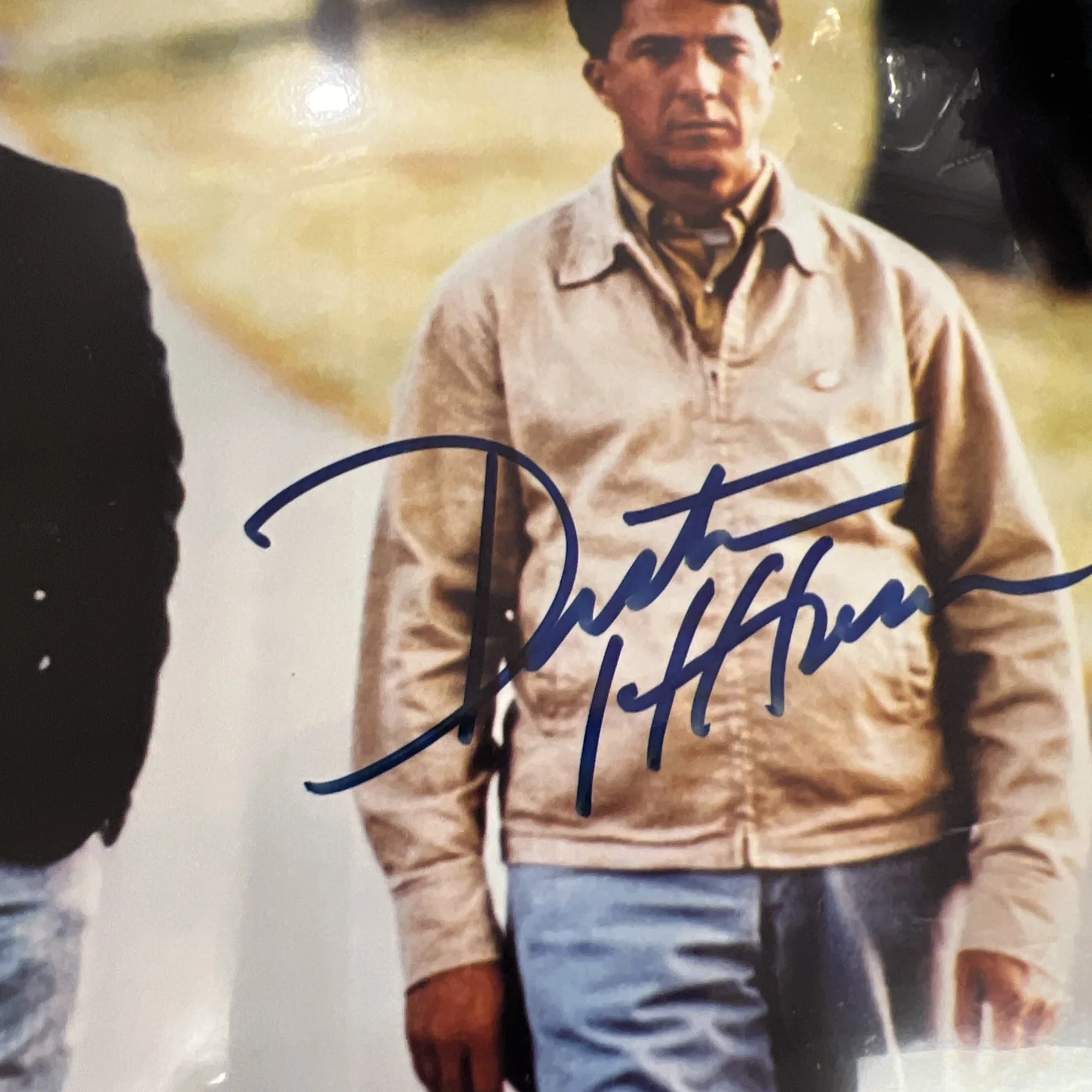 Tom Cruise And Dustin Hoffman Signed 8 X 10 With COA Rain Man, image 2