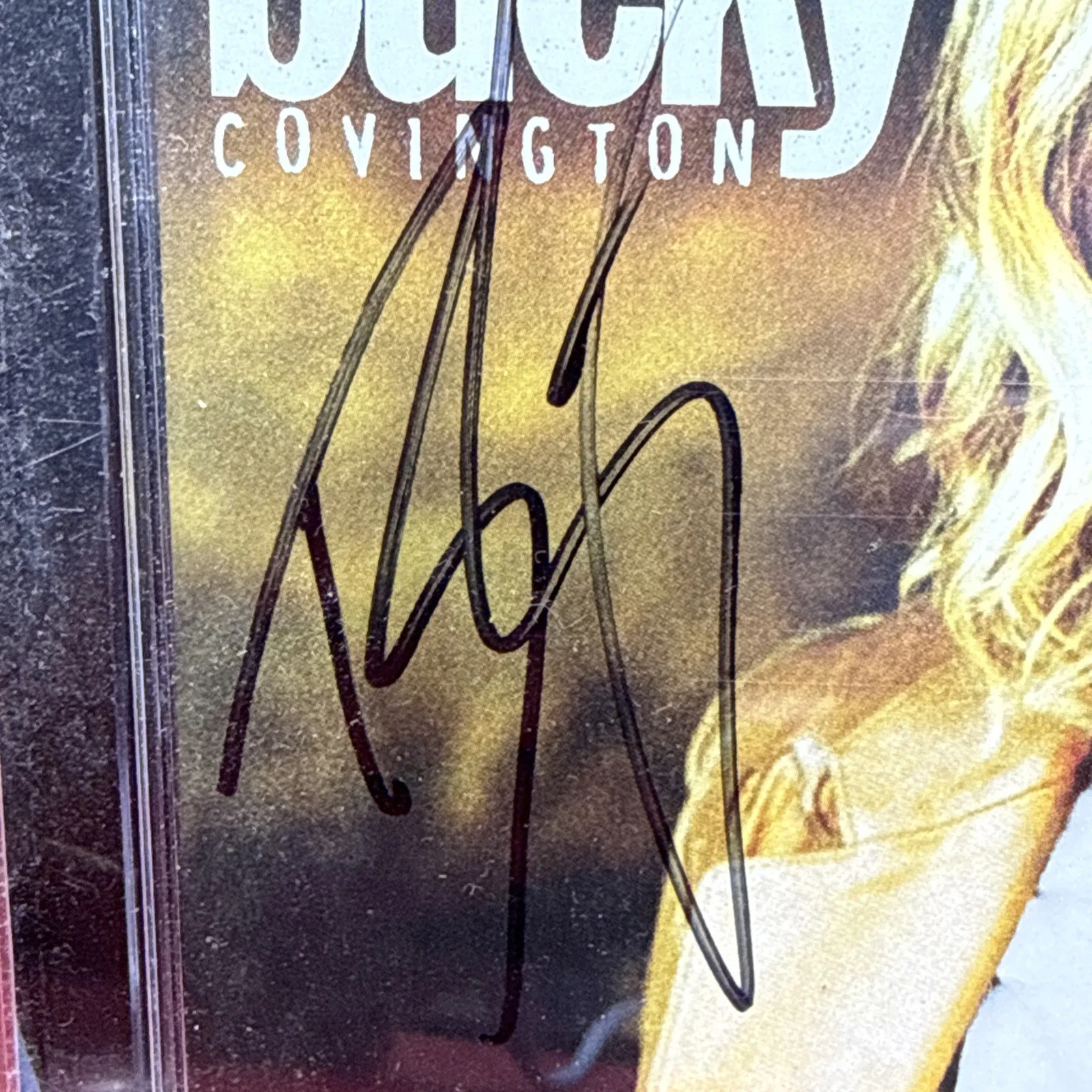 Bucky Covington OOP Debut CD Autograph American Idol Country Singer SIGNED, image 2