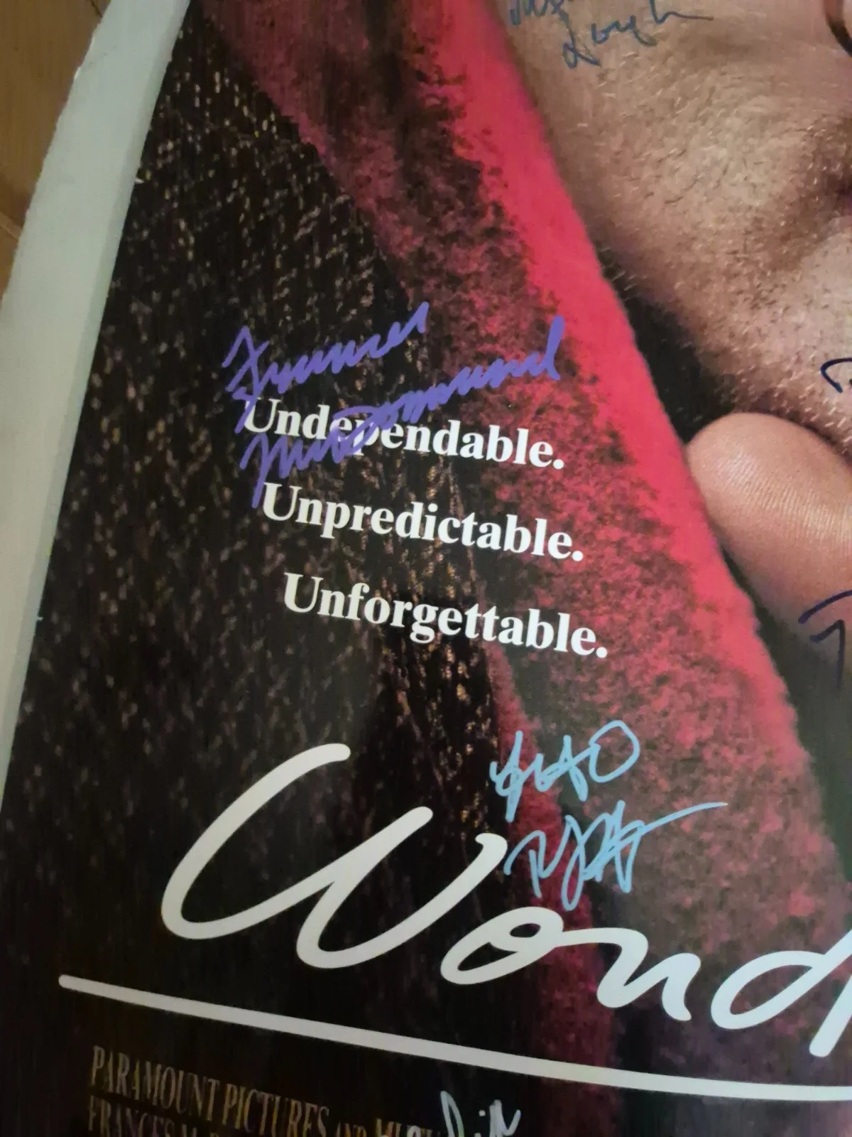 SEE BELOW — WONDER BOYS SIGNED-THE MOVIE POSTER-w/COA ekim, image 5