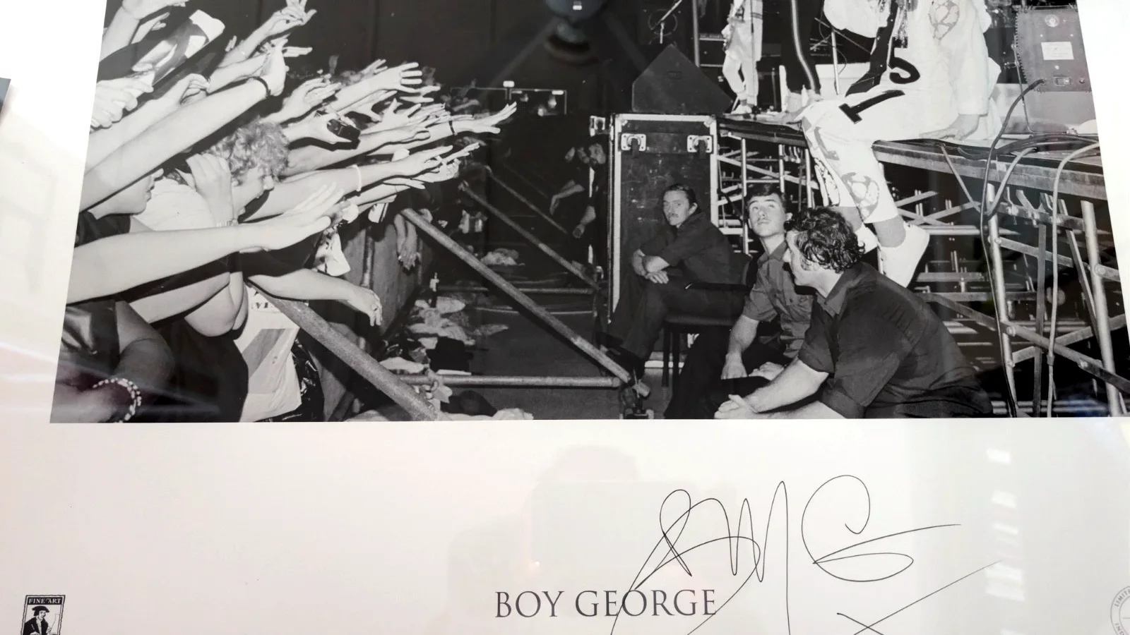 Boy George signed Very RaRe Original Memorabilia 600 worldwide, изображение 4