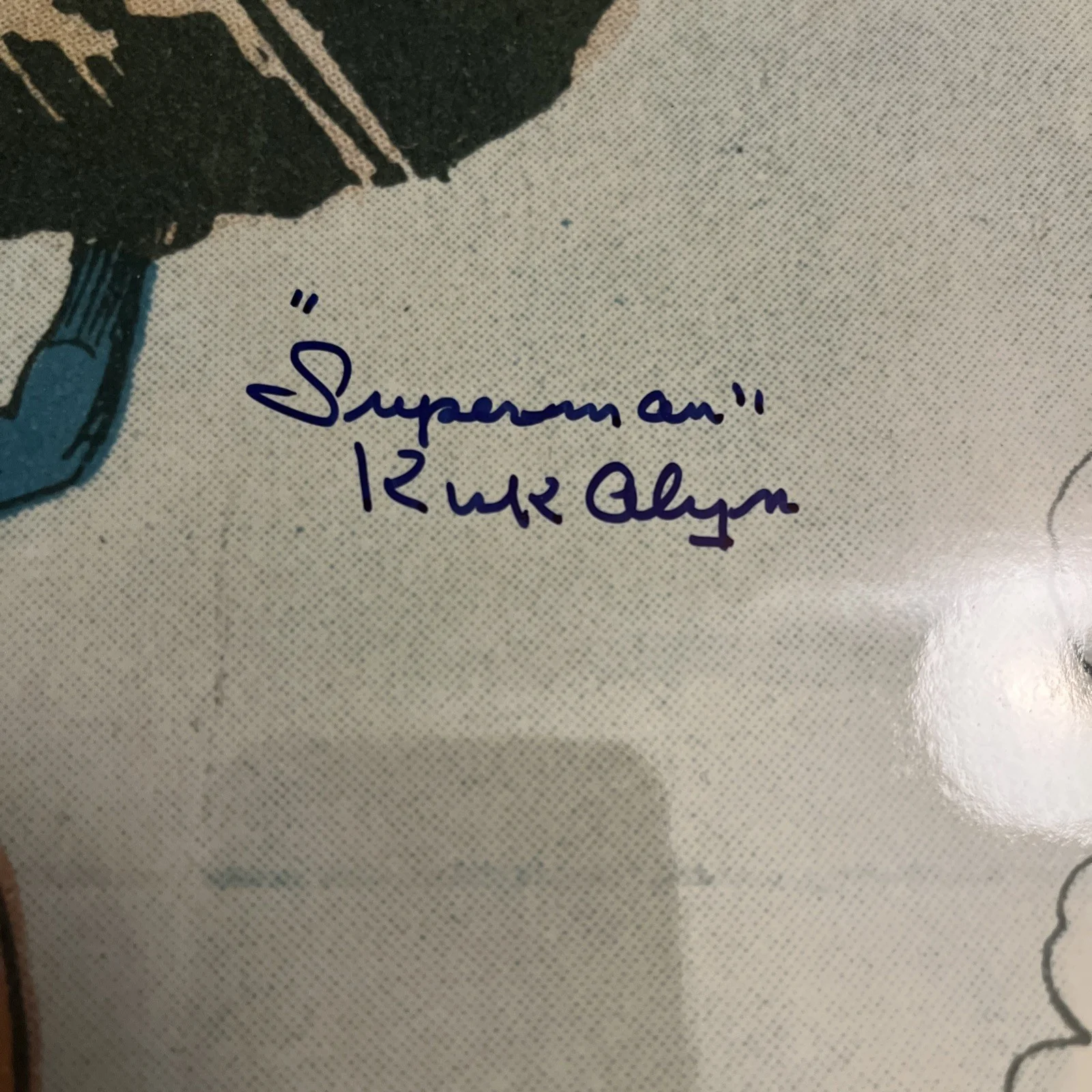 Kirk Alyn — Superman Kirk Alyn 8x10 Signed Photo, image 2