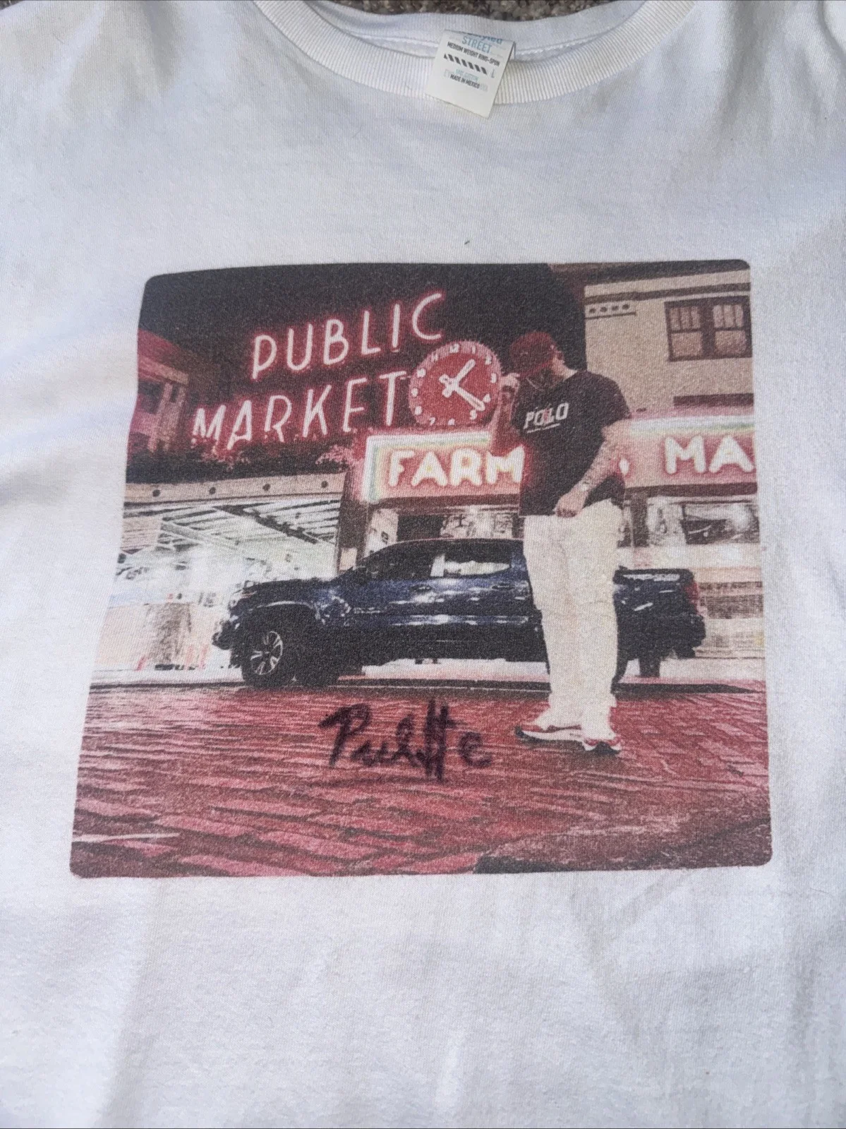 Pul$e Autographed “Icon 2” Album T-Shirt Size L, image 2